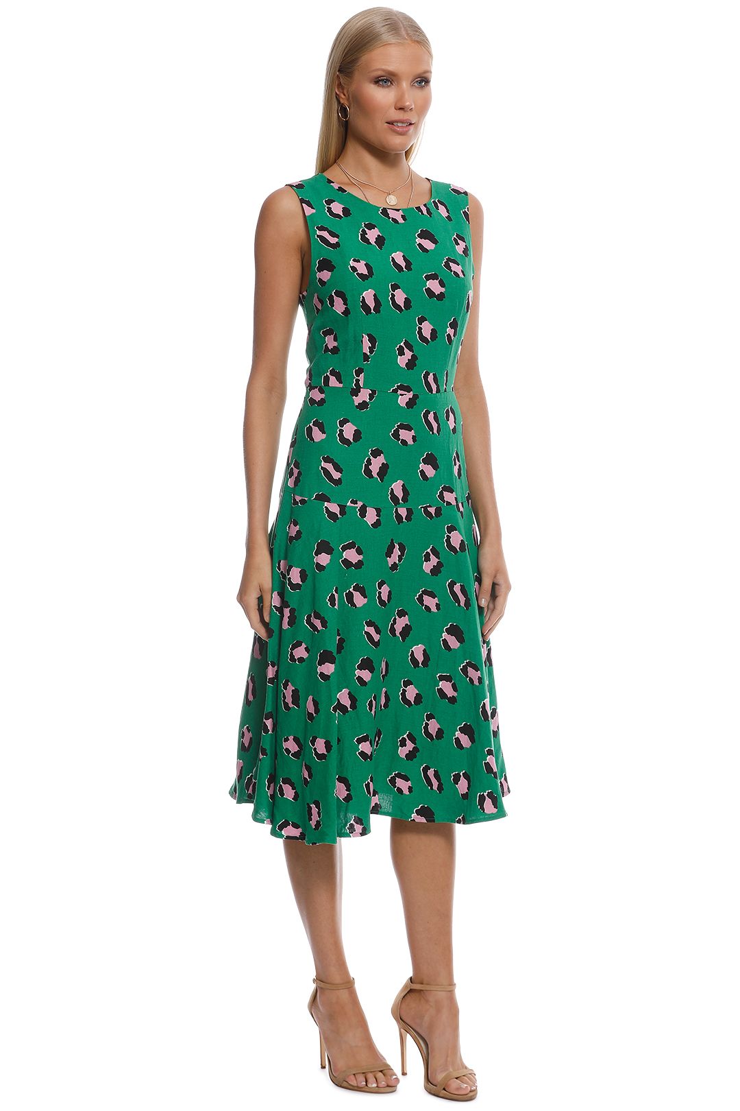 gorman leopard print dress