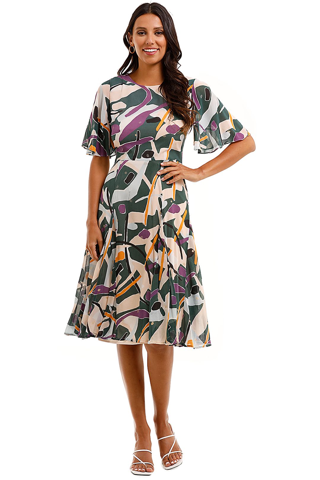 Dancing Leaves Dress by Gorman for Hire