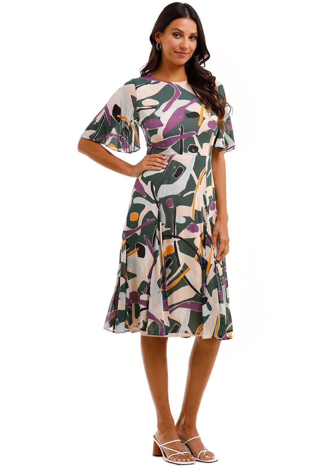 Dancing Leaves Dress by Gorman for Hire