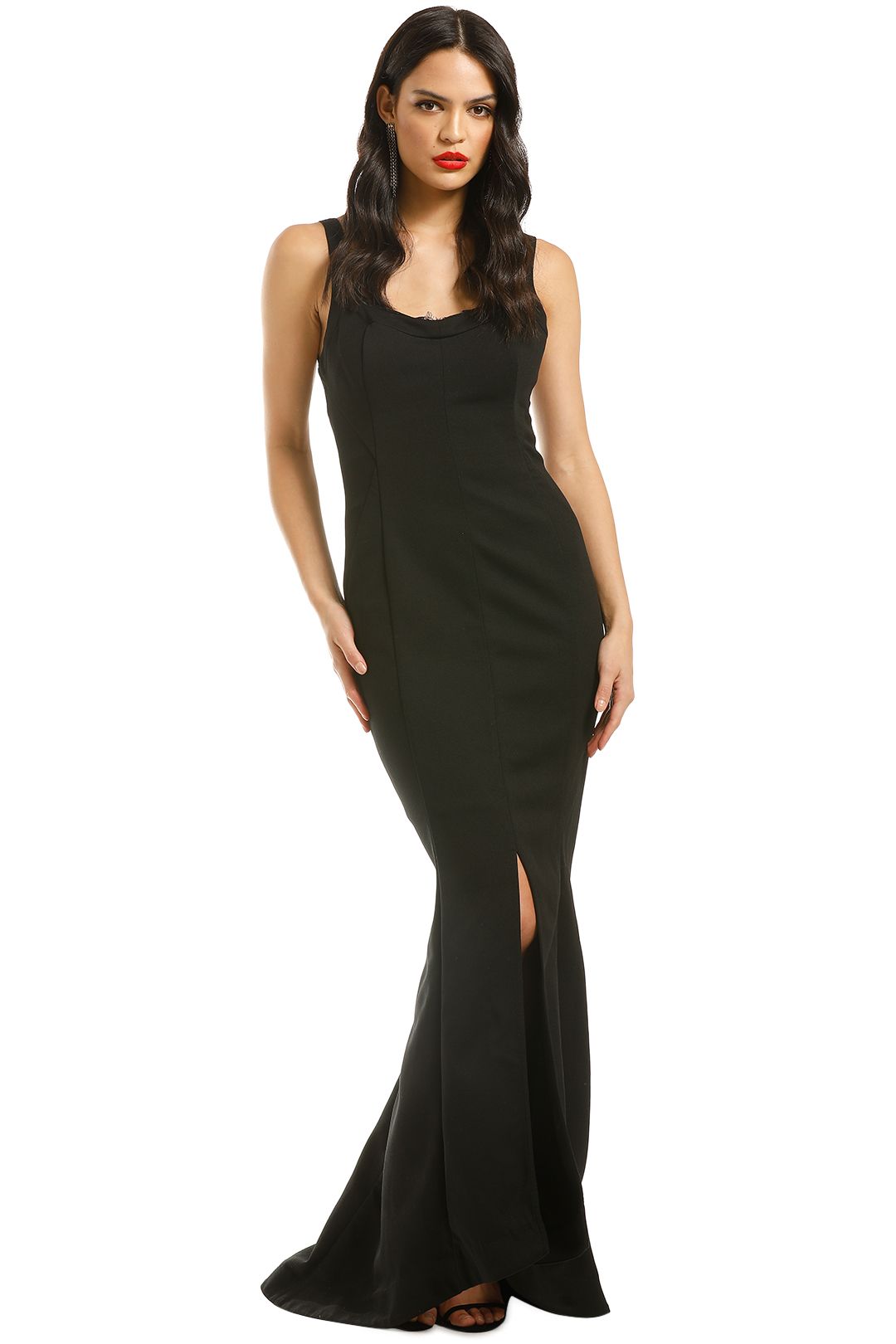 Grace-and-Hart-Calliope-Gown-Black-Front