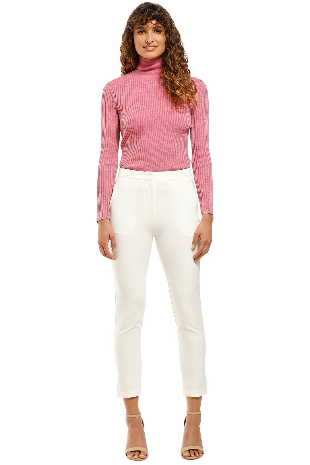Grace-Willow-Asher-Pant-White-Front