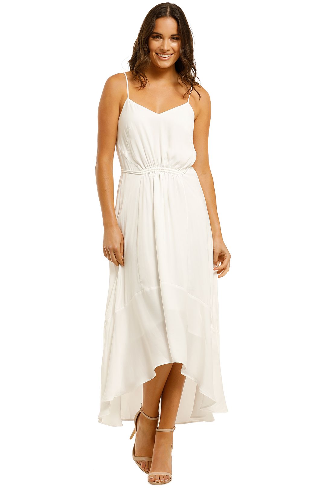 Bayou Dress in White by Grace Willow for Rent | GlamCorner