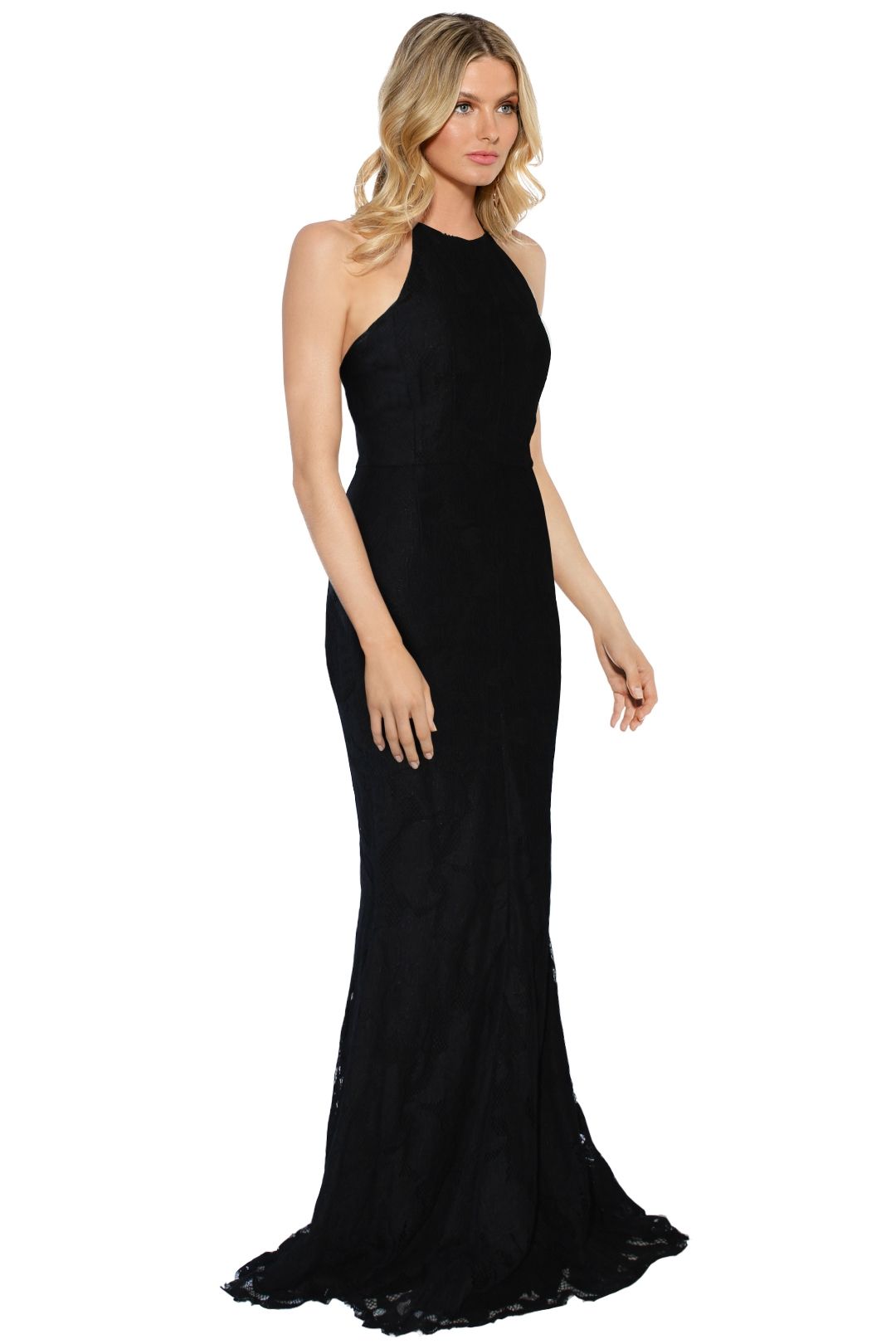 Grace and Hart - Allure Gown - Black - Side