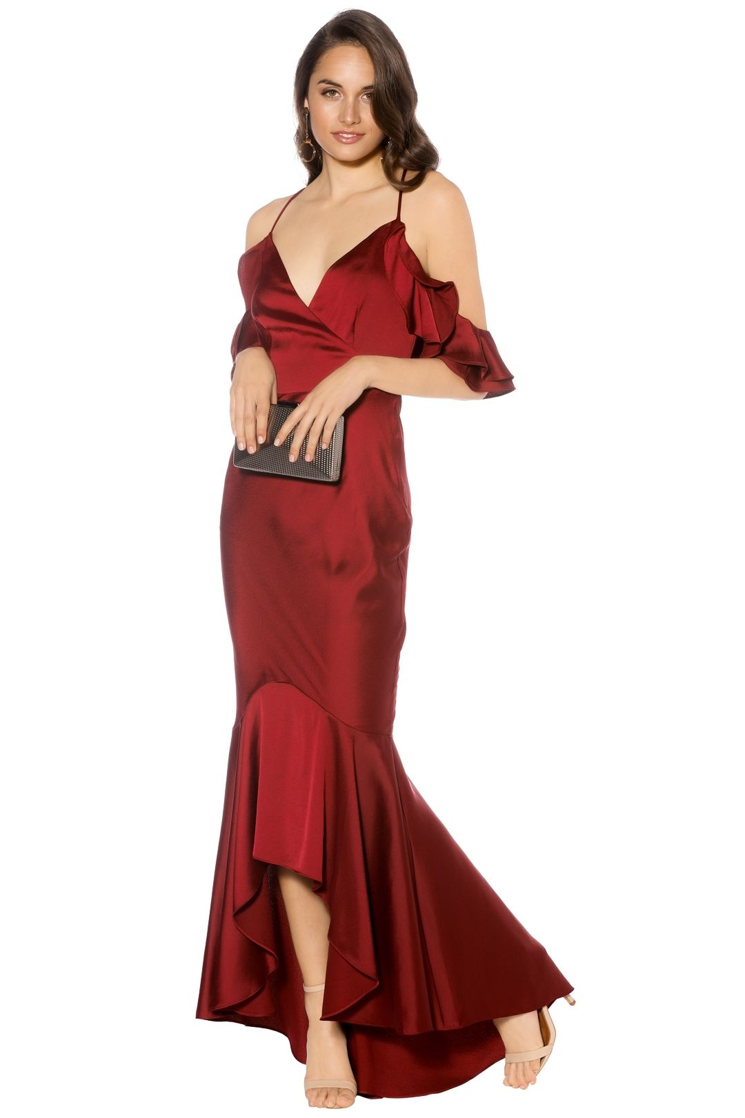 Grace and Hart - Baby's Breath Gown - Cherry - Front