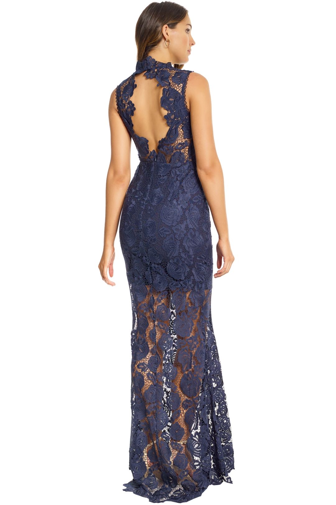 Grace and Hart - Espresso Gown - Navy - Back