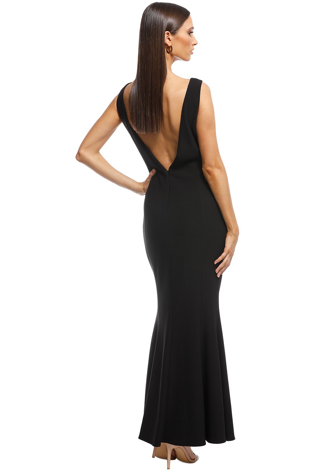 Eternal Obsession Gown in Black by Grace & Hart for Rent