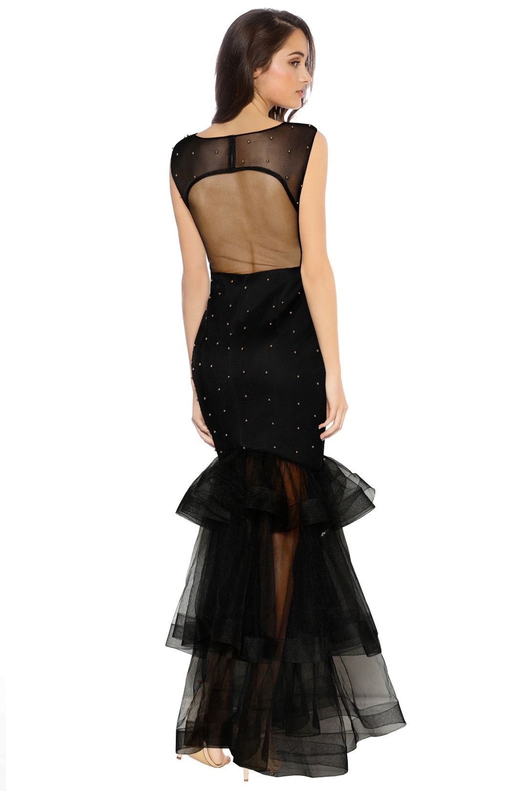 Grace and Hart - Groove Armada Gown - Black - Back
