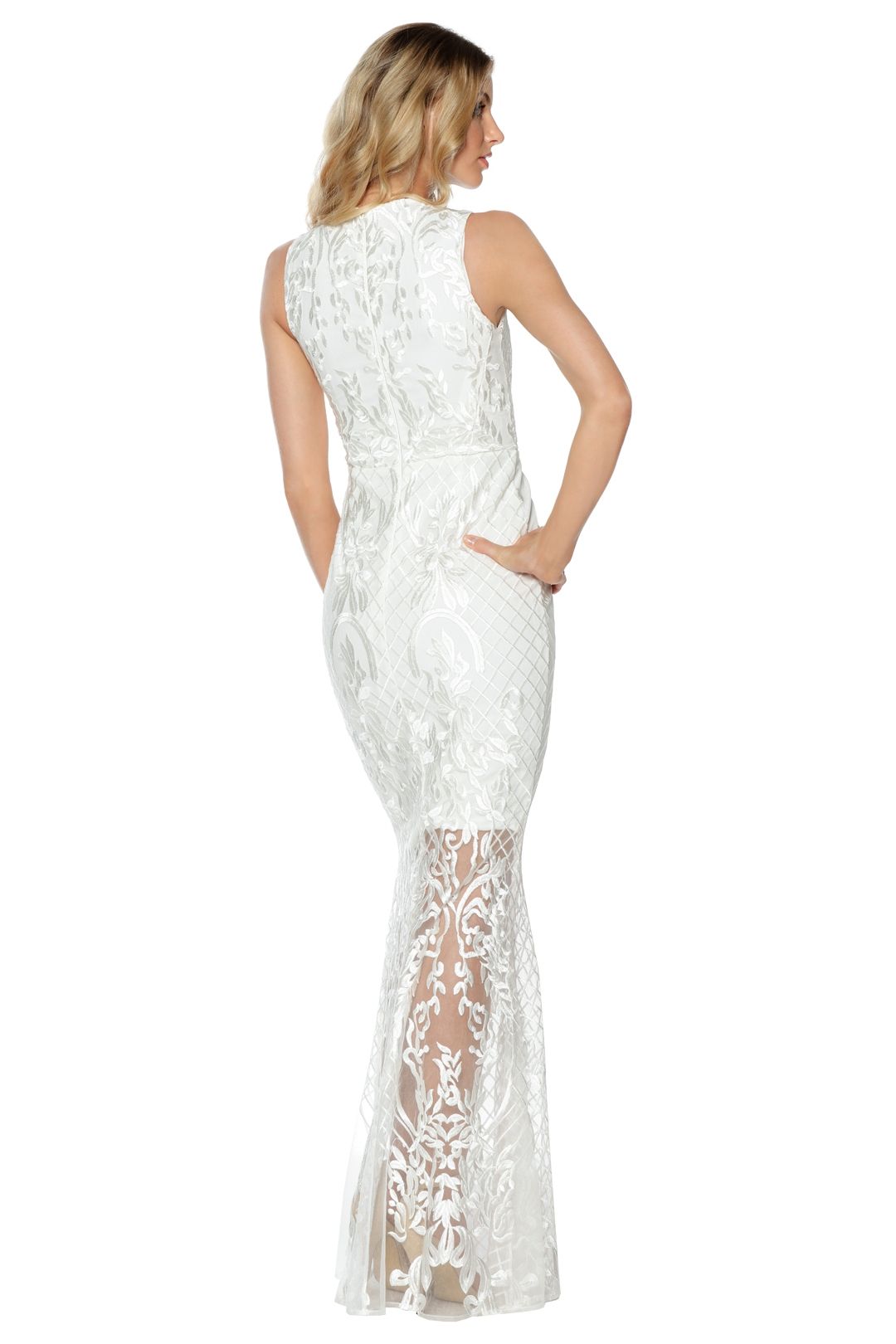 Grace and Hart - Ignite Passion Gown - White - Back