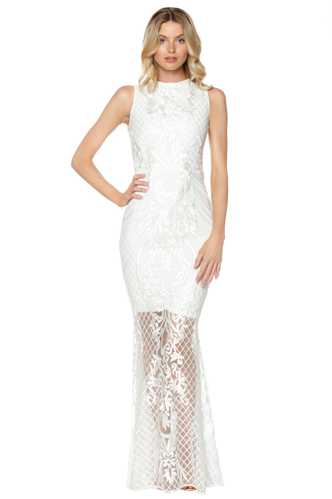 Grace and Hart - Ignite Passion Gown - White - Front