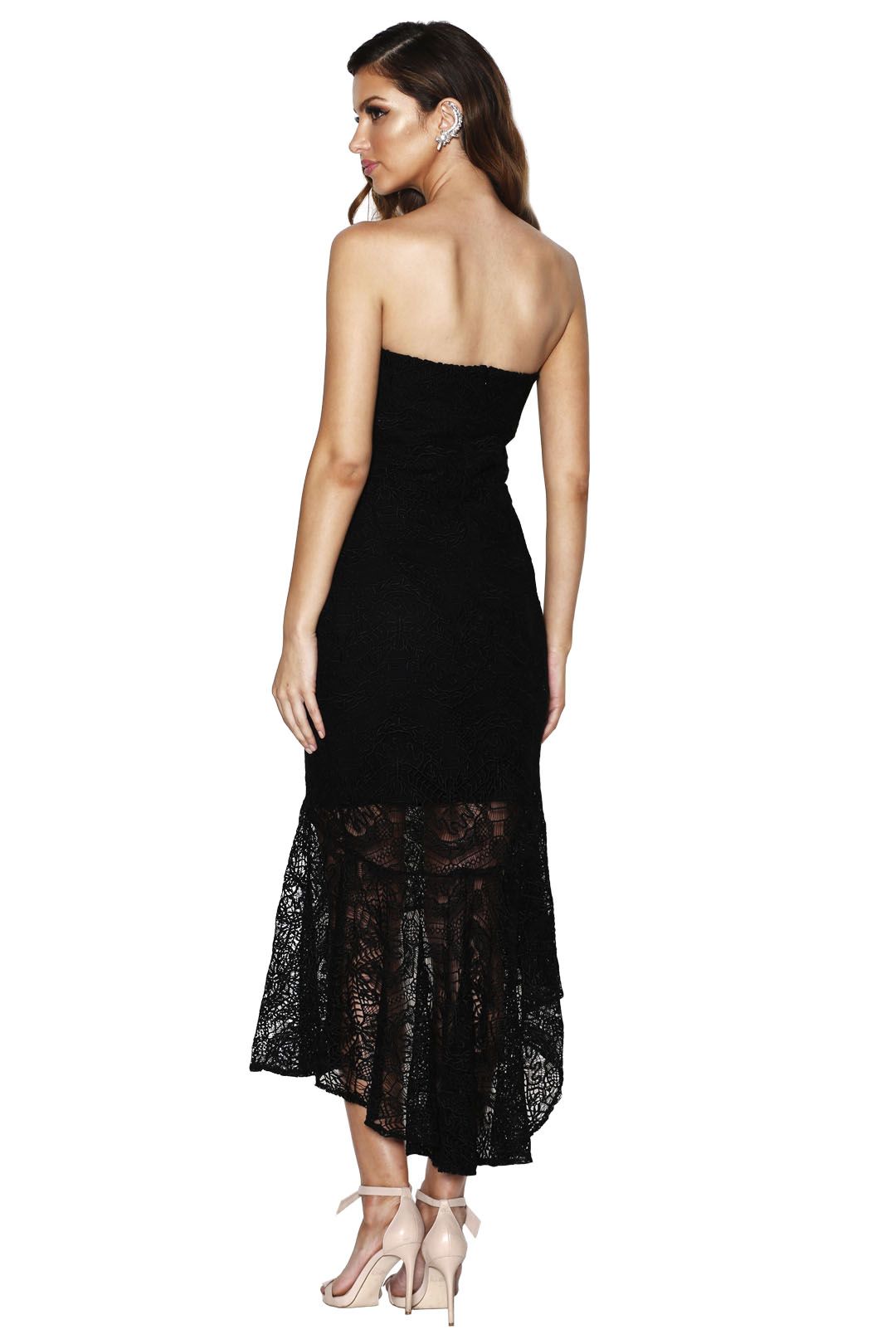 Grace & Hart - Majestic Midi - Black - Back
