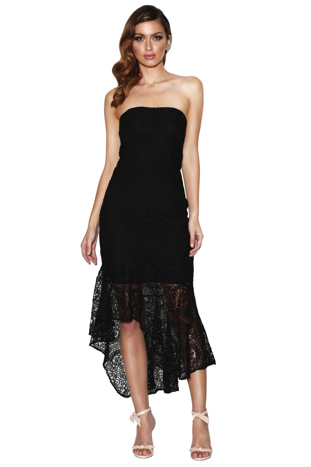 Grace & Hart - Majestic Midi - Black - Front