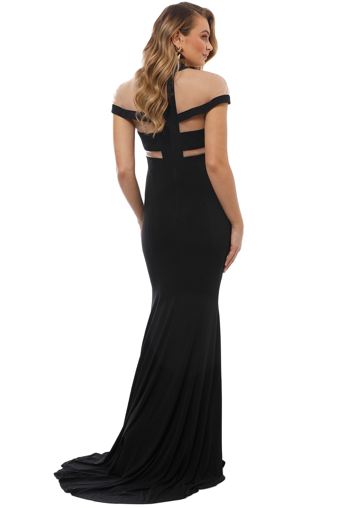 Grace and Hart - Muse Gown - Black - Back