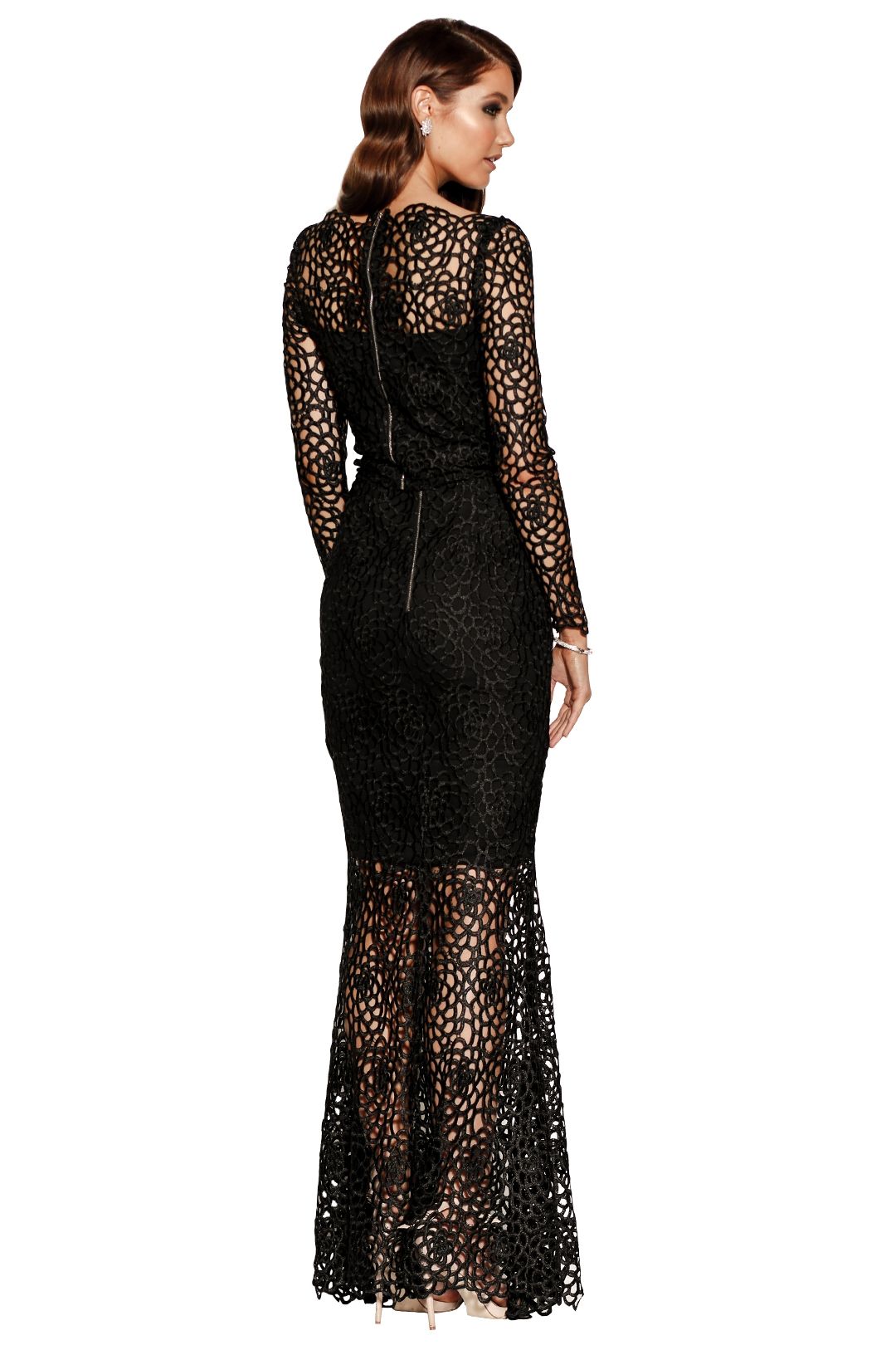Grace and Hart - Scandal Gown - Black - Back 