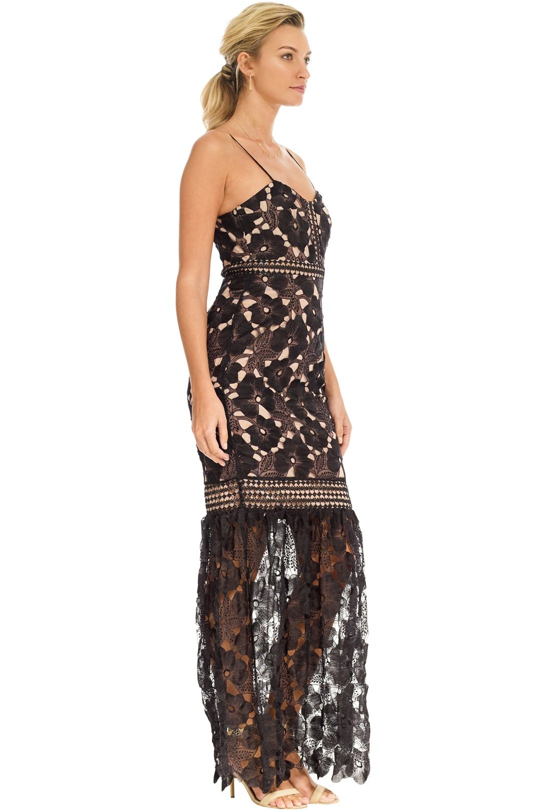 Grace and Hart - Serene Gown - Black - Side