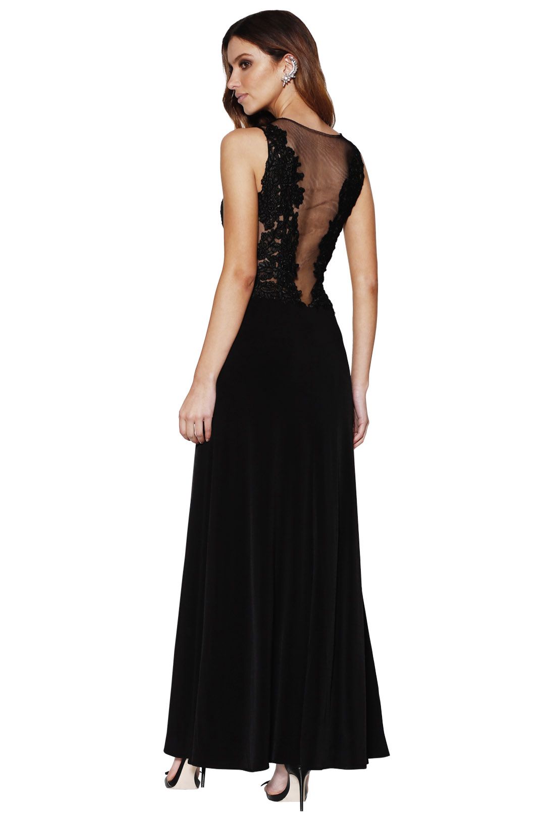 Grace and Hart - Starlet Gown Black - Back