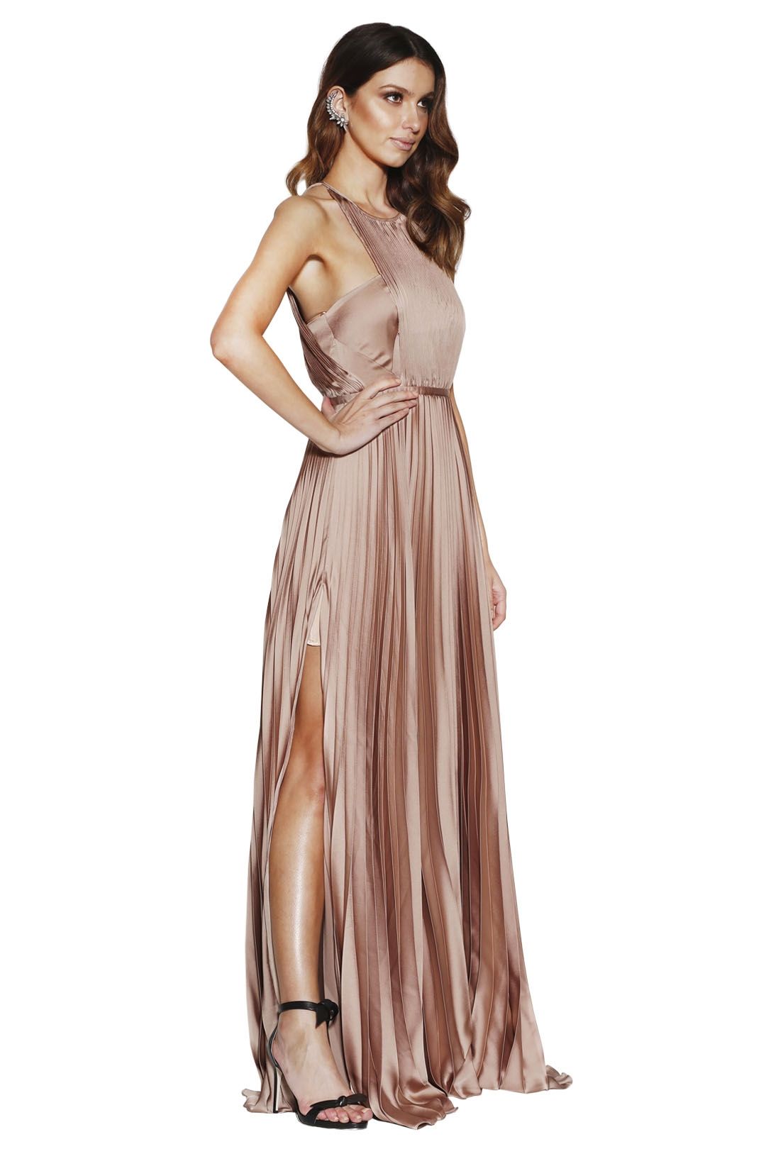 Grace and Hart - Status Gown - Latte - Side