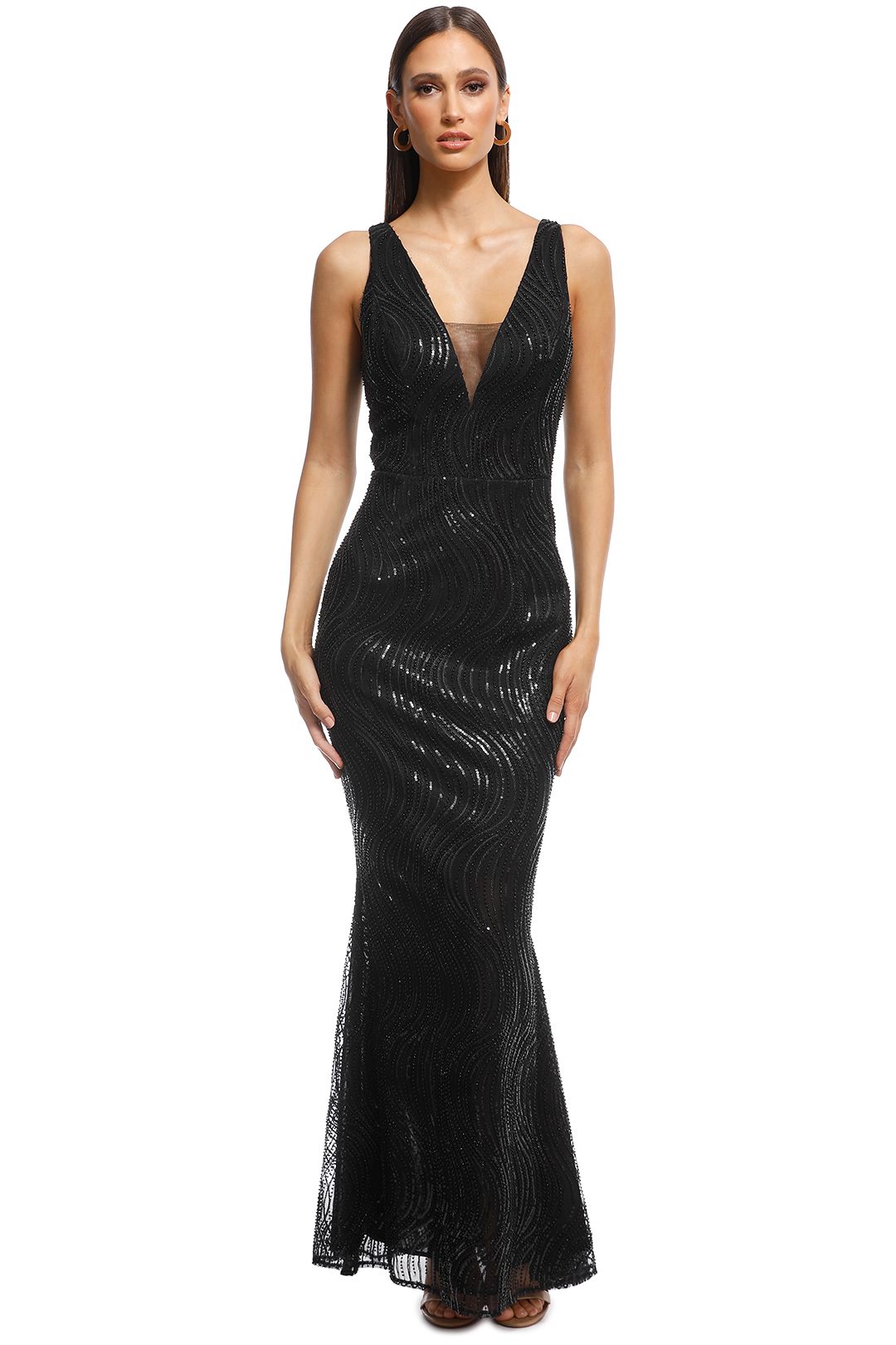 Grace and Hart - Tales and Spirits Gown - Black - Front