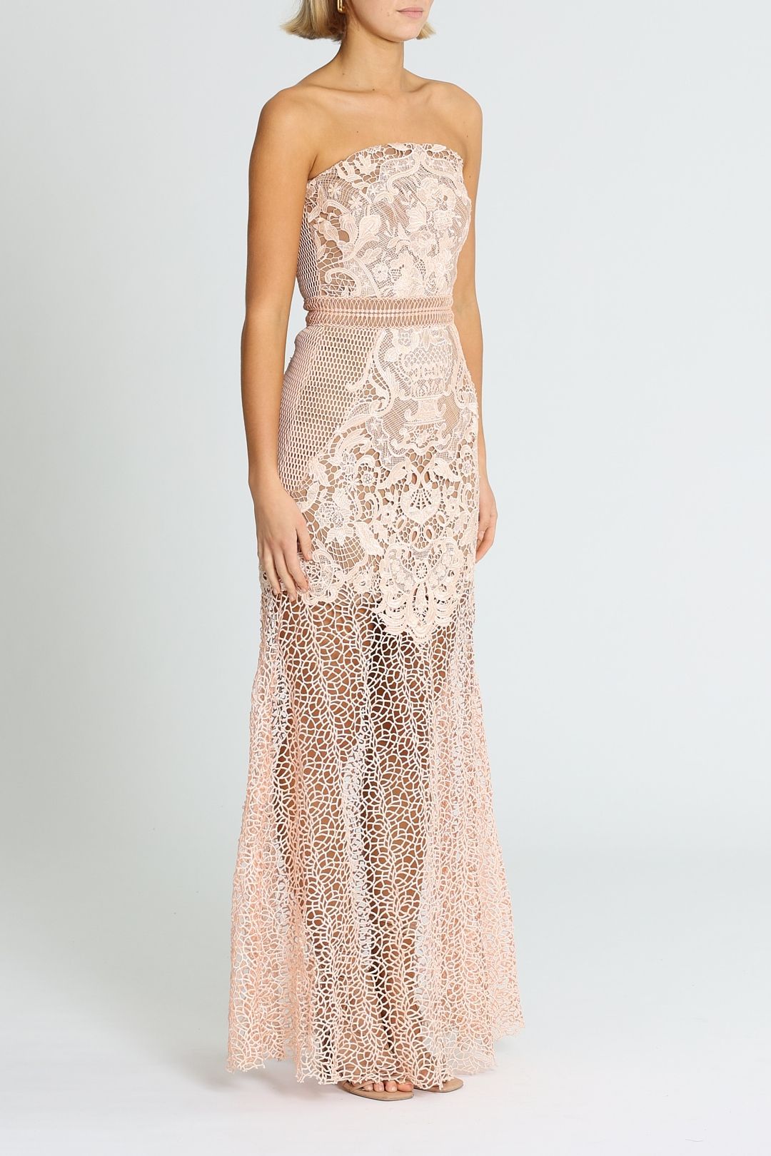 Grace & Hart Adele Gown Blush Strapless