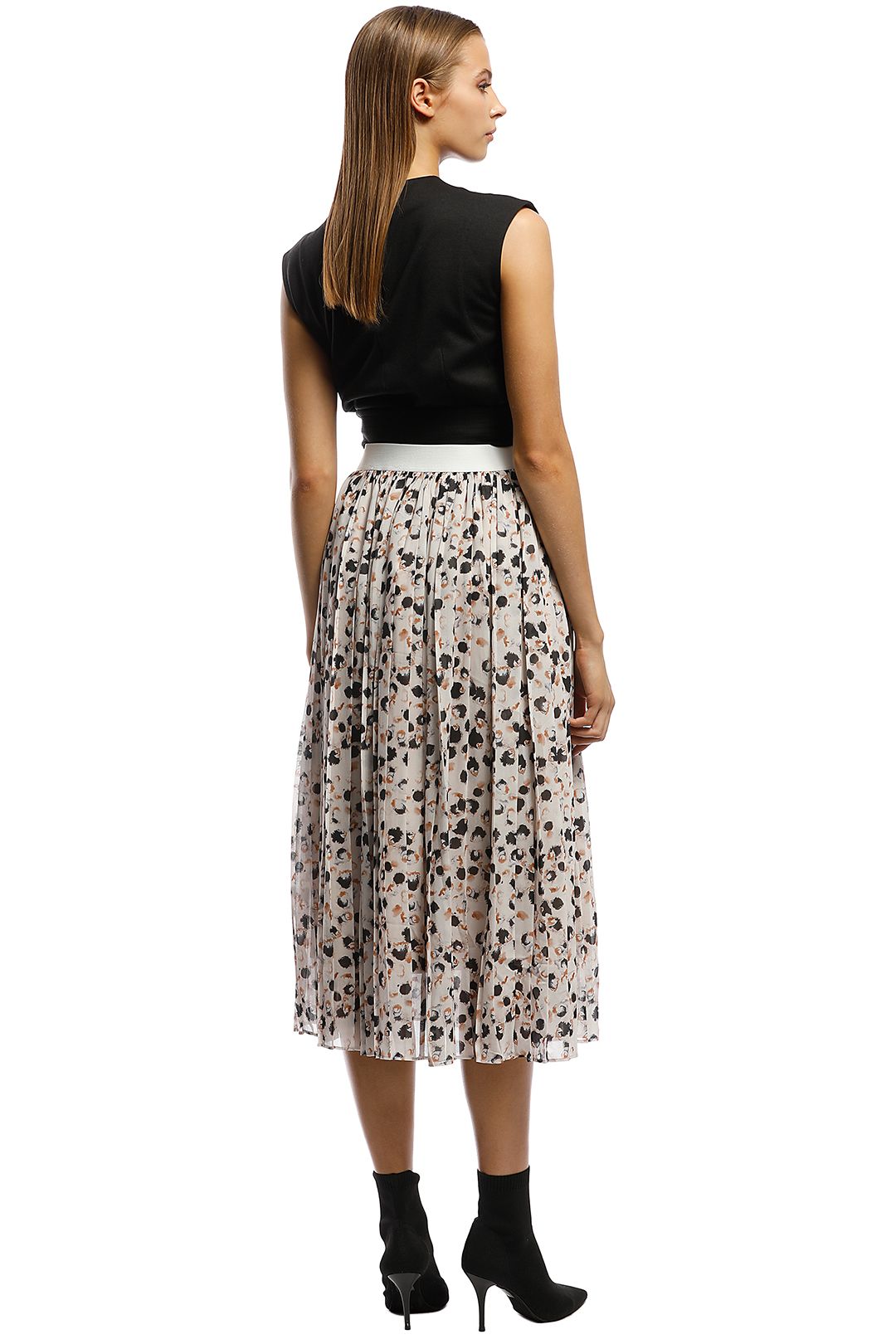 Grace Willow - Adeline Skirt - Spot Multi - Back