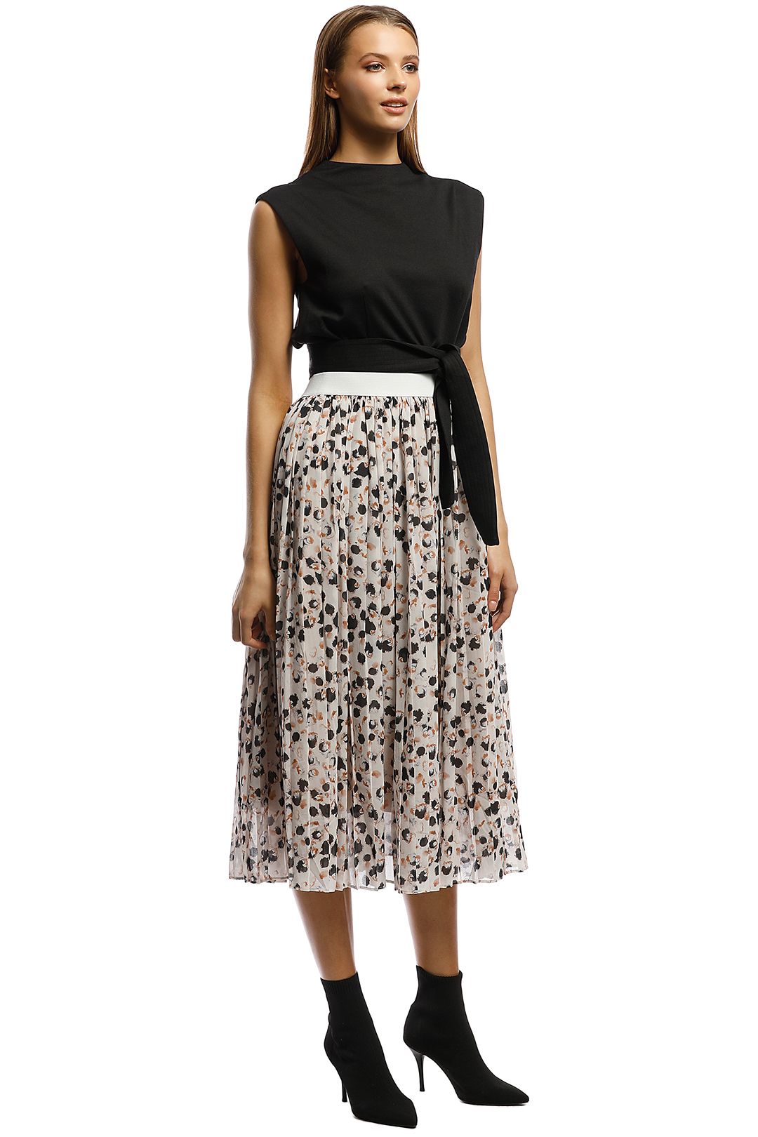 Grace Willow - Adeline Skirt - Spot Multi - Side
