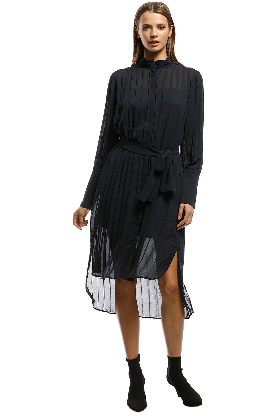 Grace Willow - Darby Dress - Ink - Front