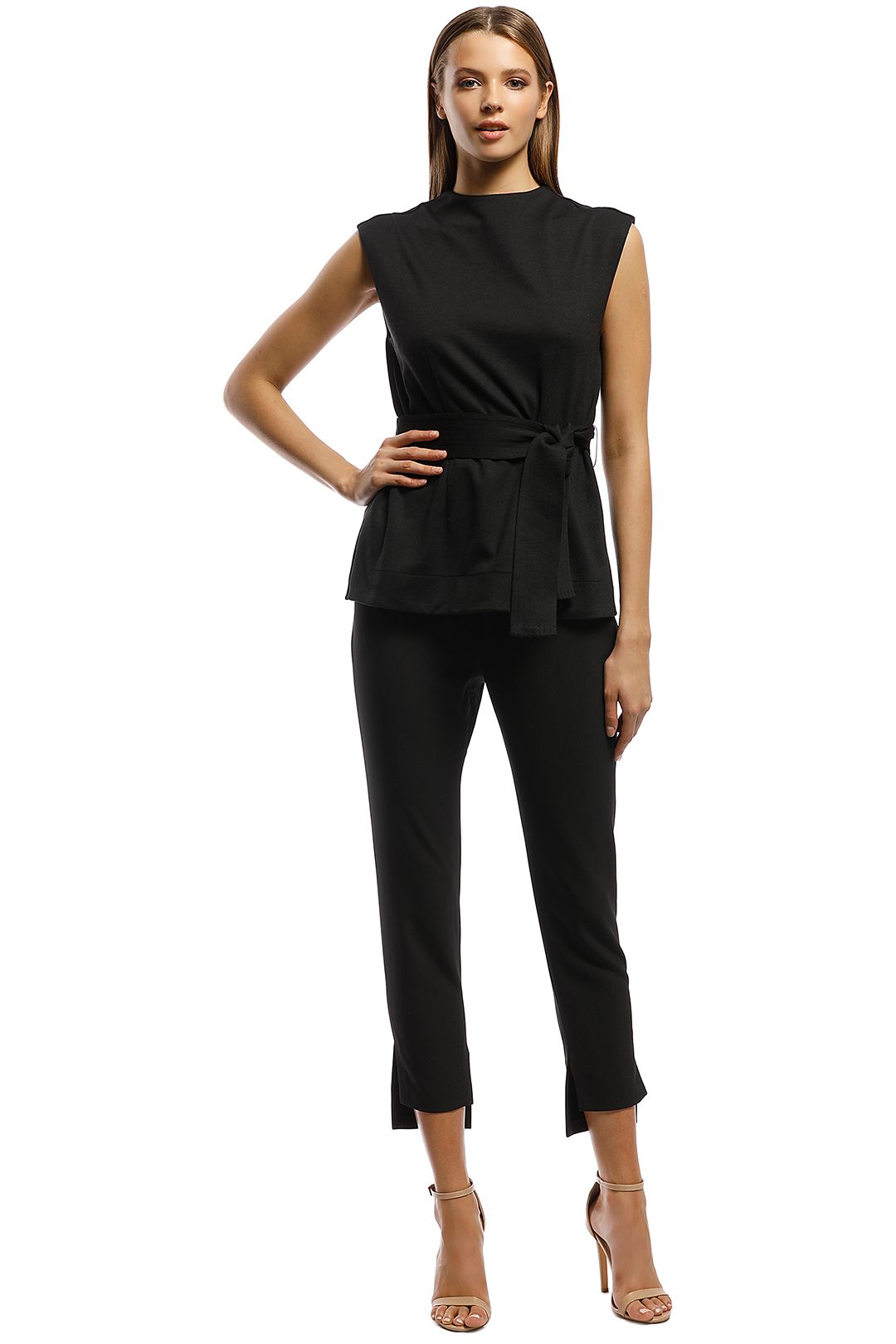 Grace Willow - Gidget Top - Black - Front