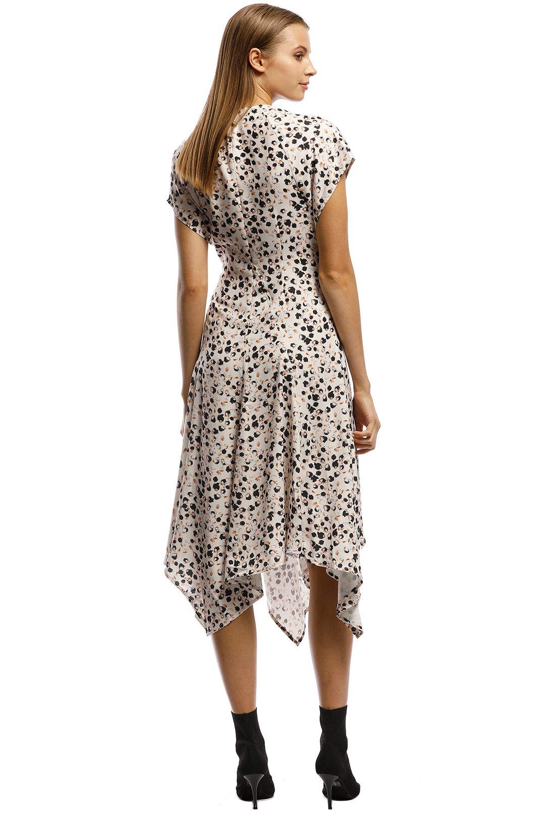 Grace Willow - Hunter Dress - Spot Multi - Back