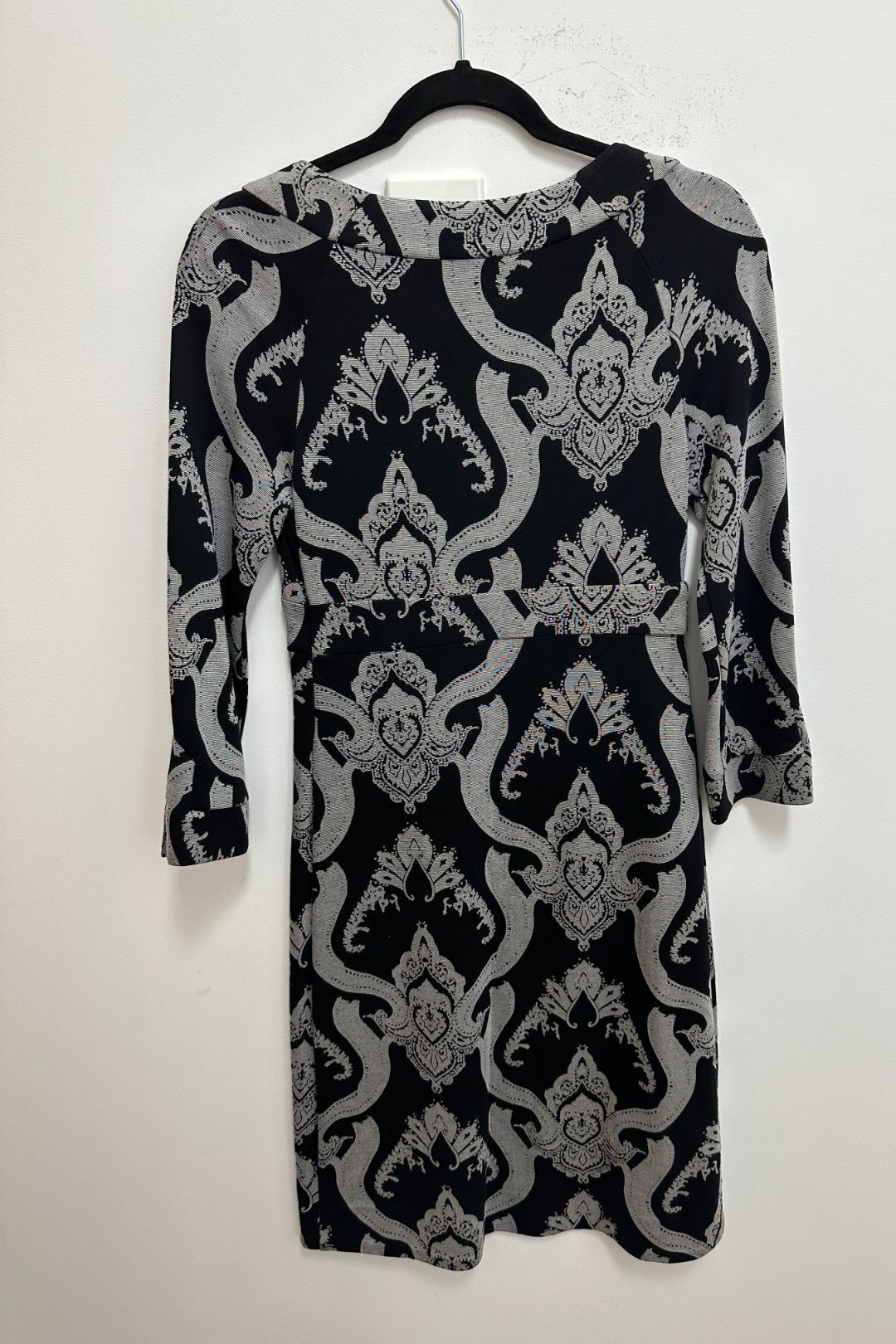 Charlie Brown Grey and Black Patterned Shift Dress