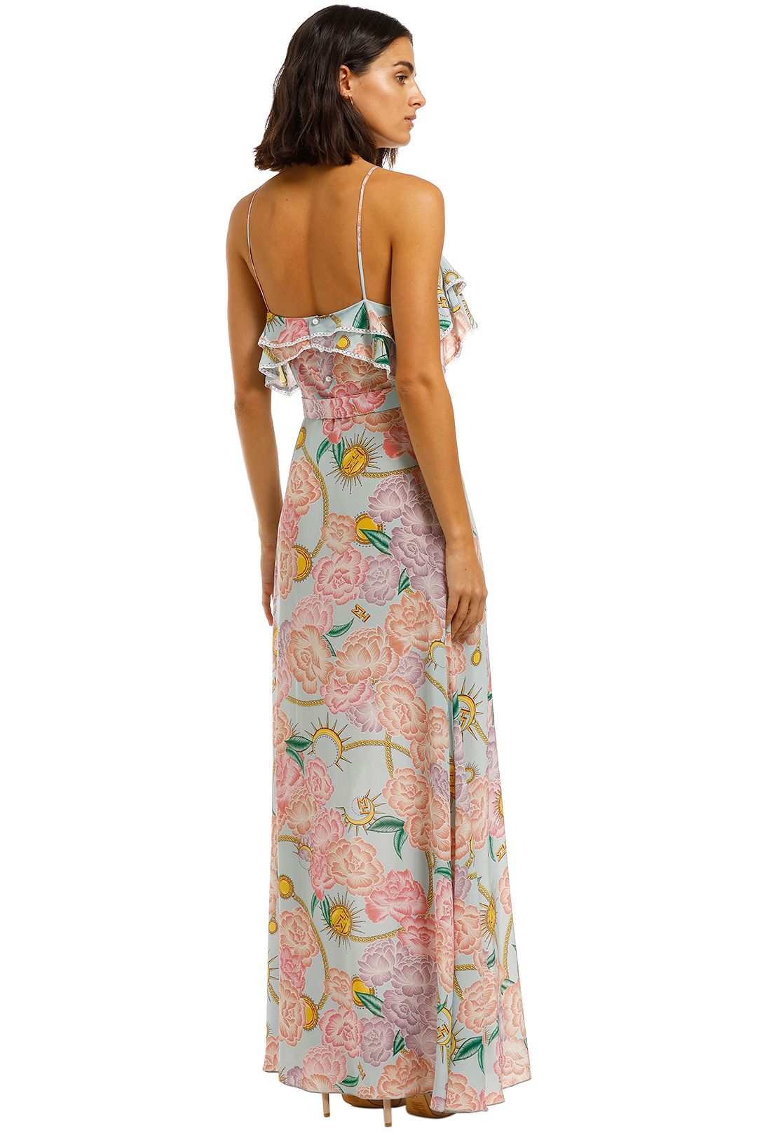 Hayley-Menzies-Maxi-Frill-Dress-Floral-Print-Back
