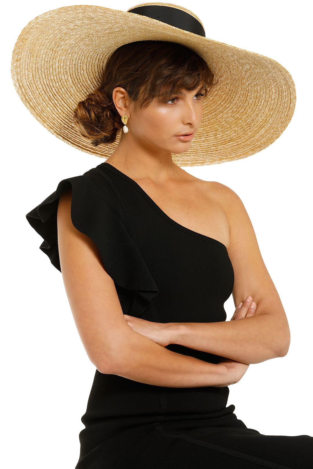 Heather-McDowall-Daniella-Oversized-Hat-Black-Product-One