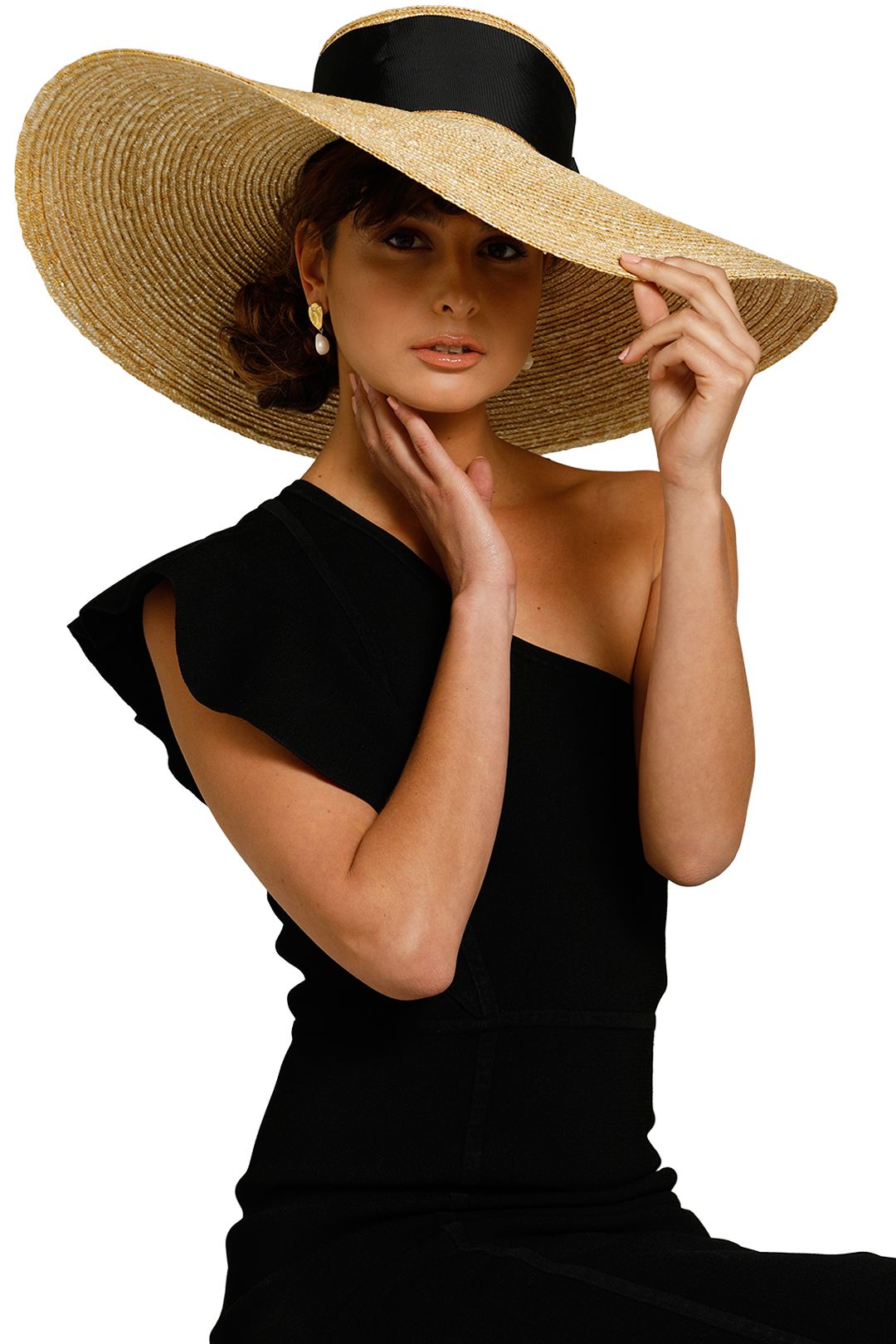 Heather-McDowall-Daniella-Oversized-Hat-Black-Product-Three