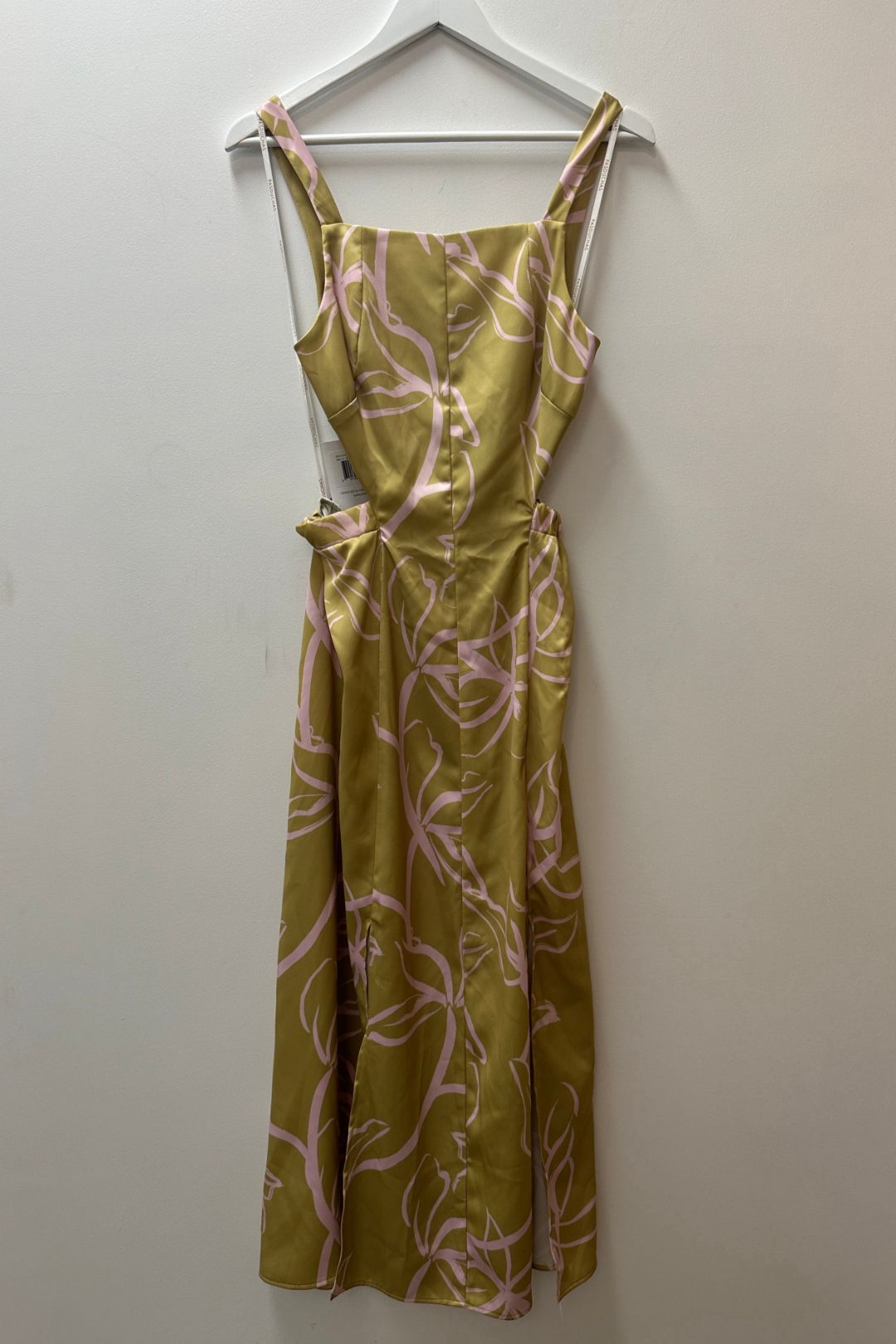 Pasduchas Honeysuckle Satin Dress in Multi