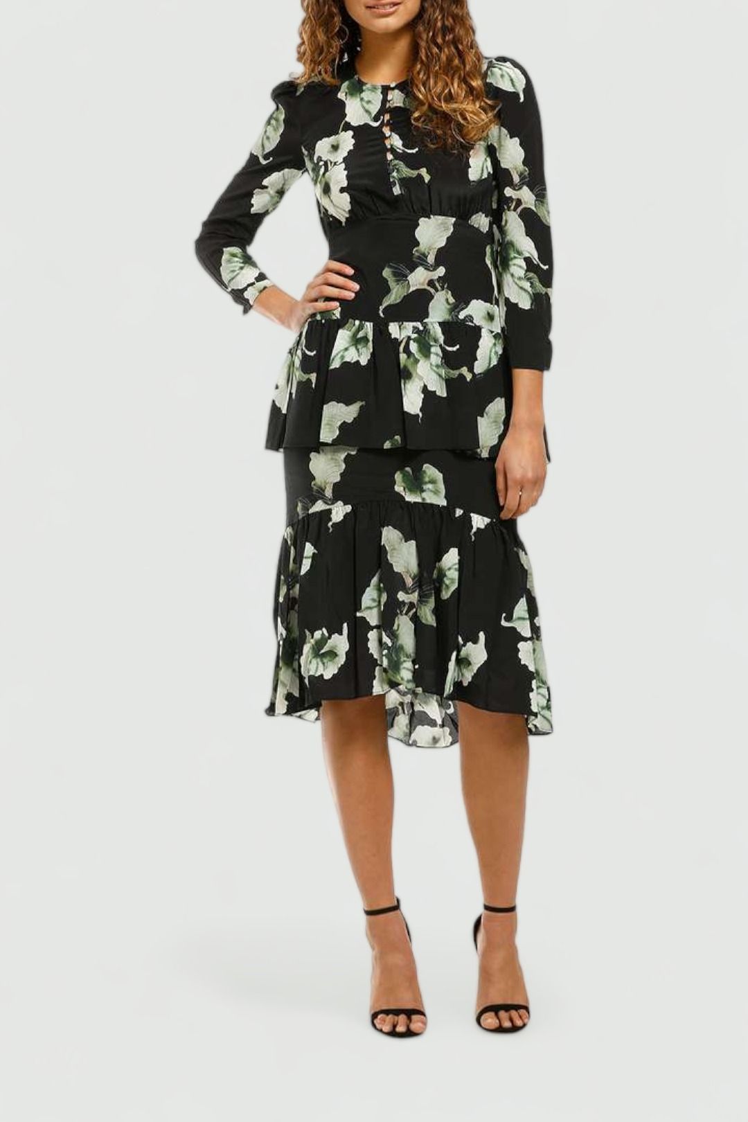 Husk-Amazon-Dress-Leaf-Print-Front