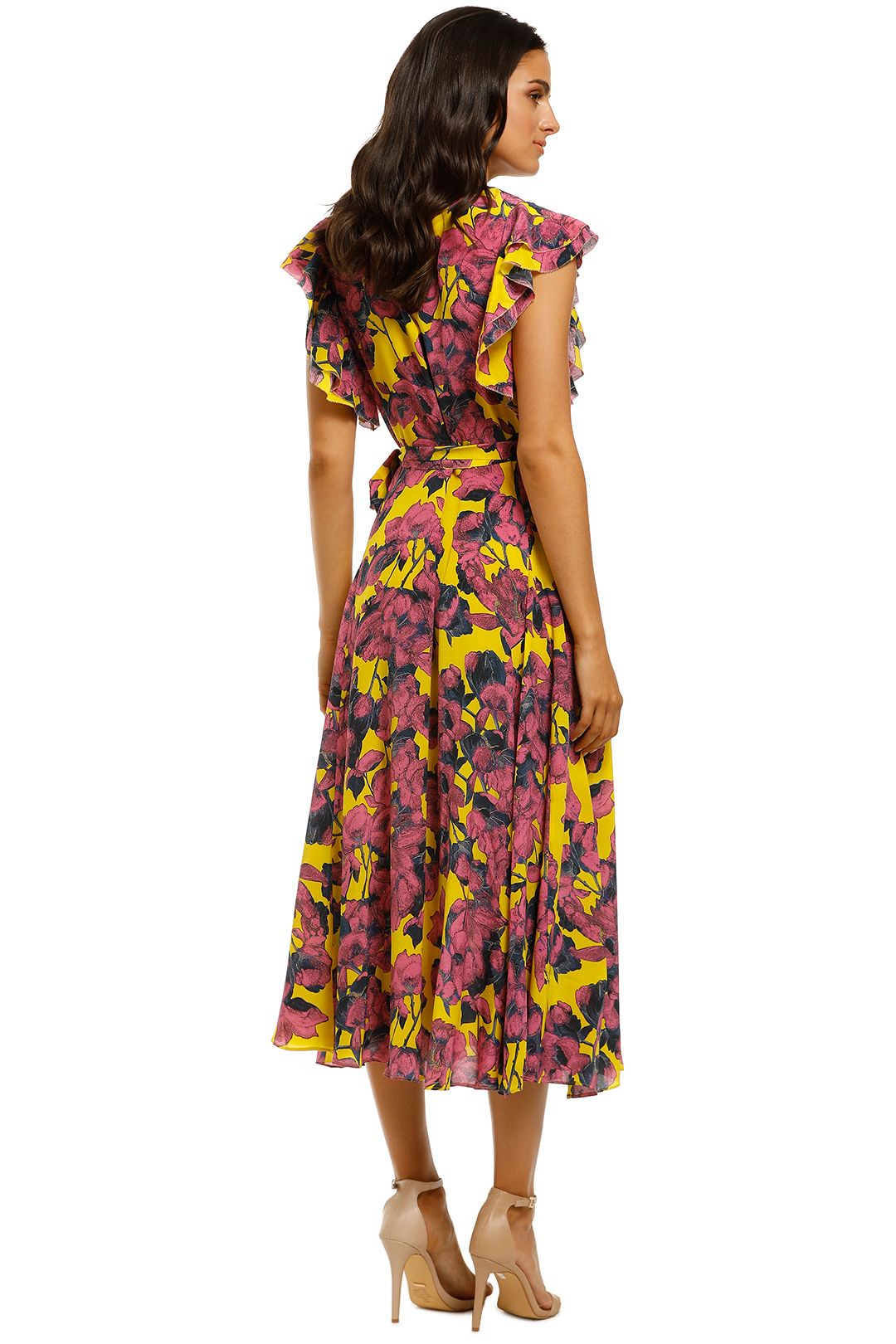 Tropicana Dress in Pineapple by Husk for Rent | GlamCorner