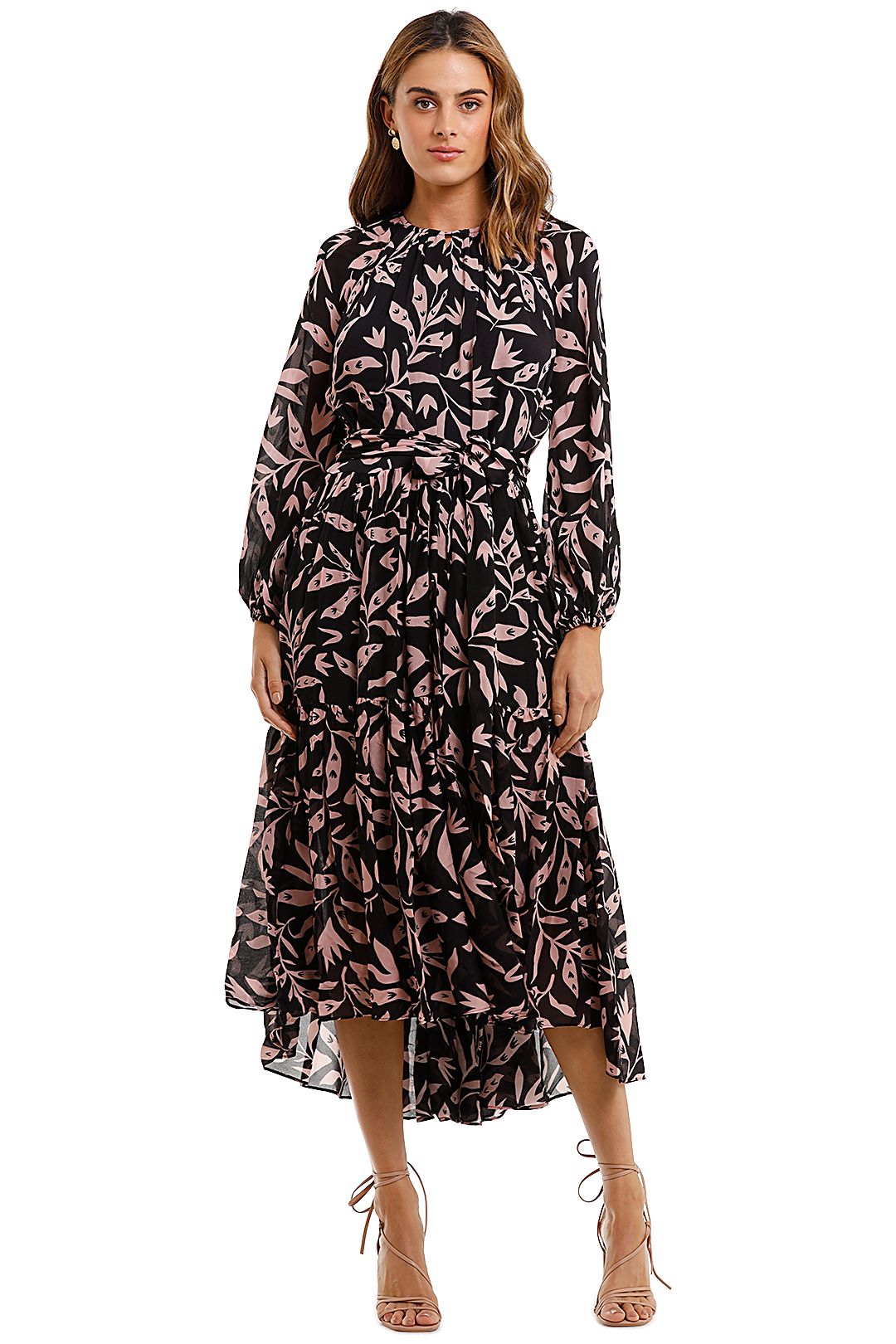 Husk Fable Dress Print floral crew