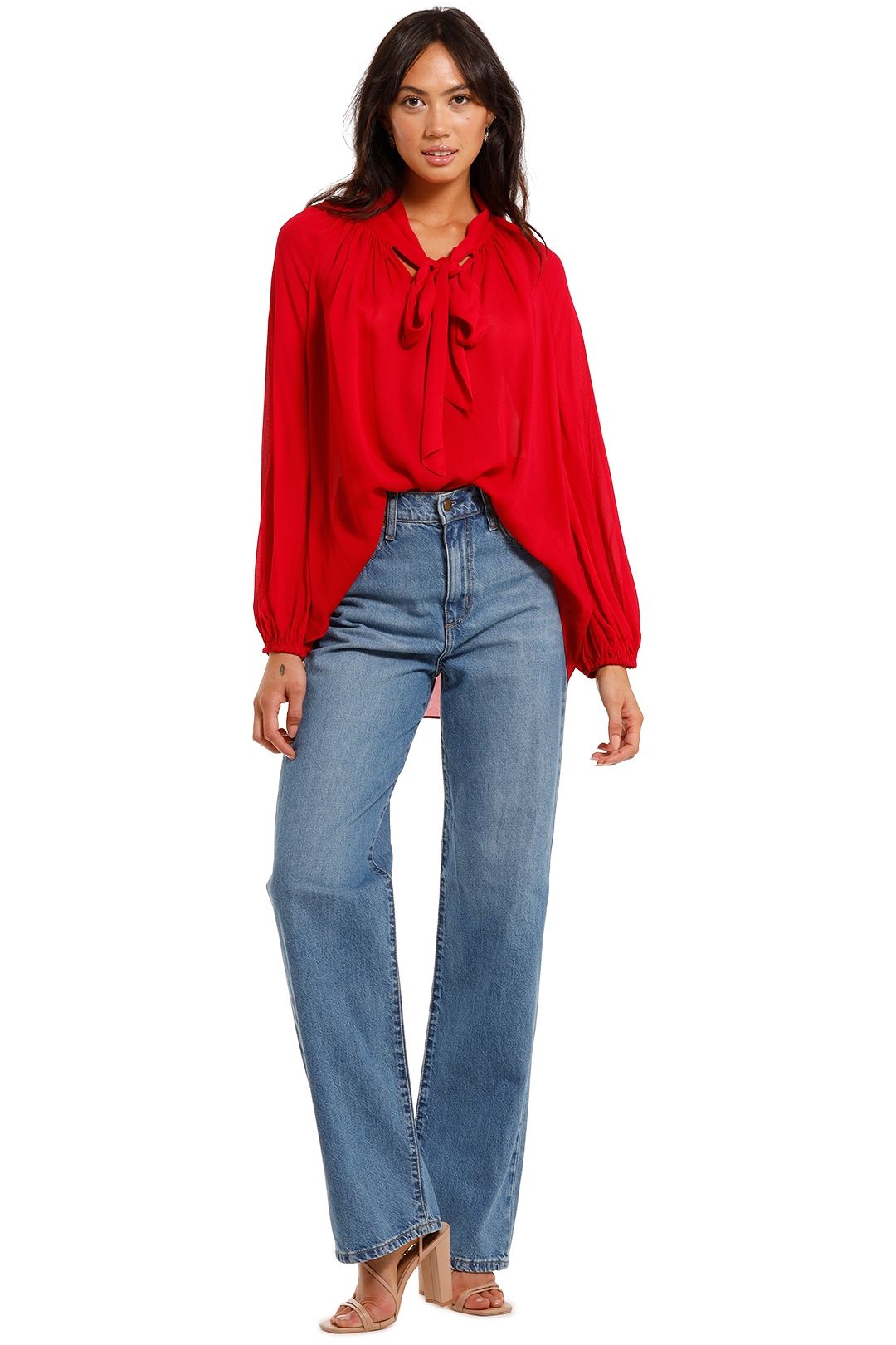 Husk Garland Top Red bow