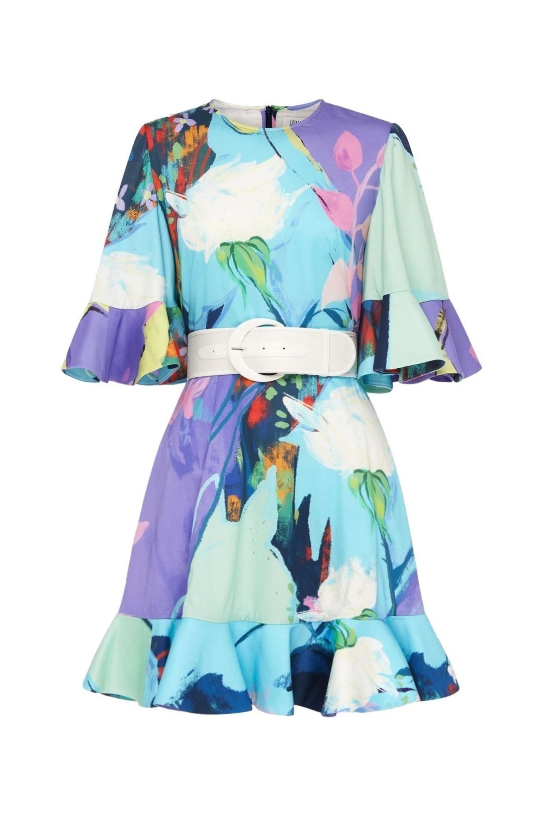 Image of LEO LIN - Illusory Mini Dress