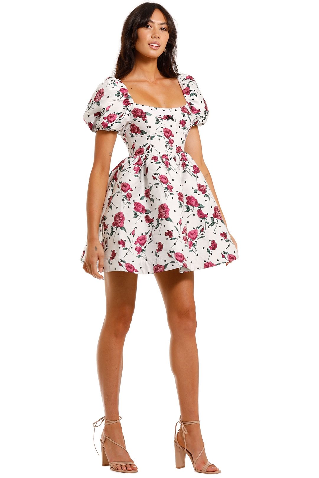 For Love and Lemons Bobbie Floral Party Dress balloon