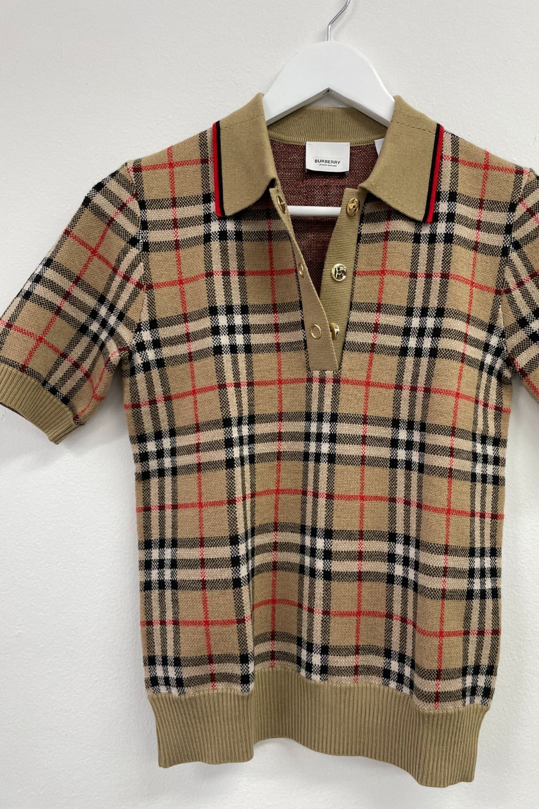 Burberry - Chatterton Tartan Polo Shirt