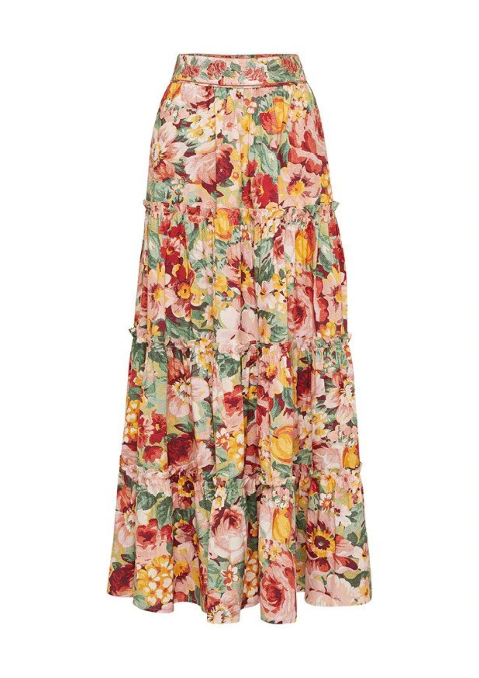 Ministry of Style Into the Garden Maxi Skirt