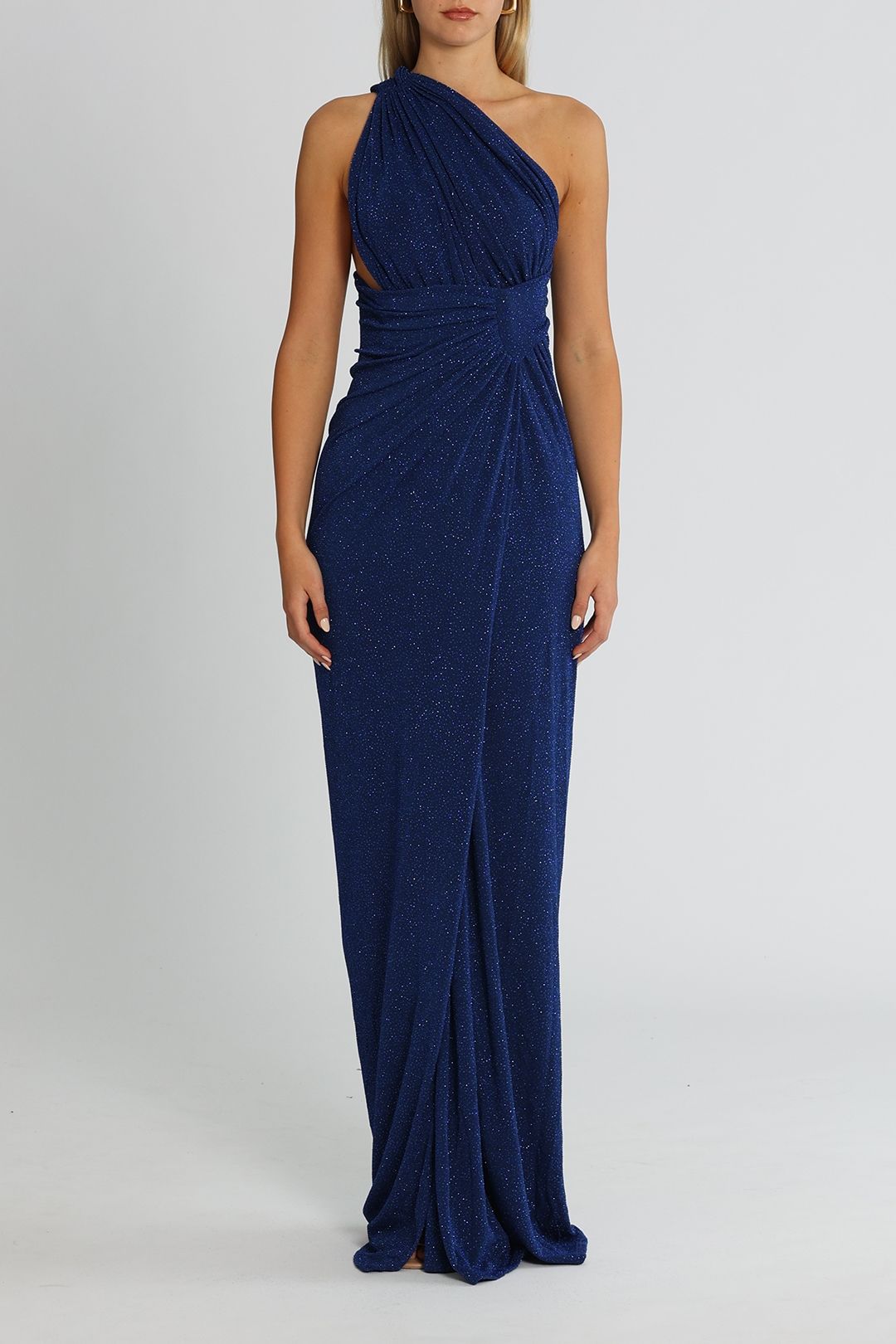 J. Angelique Valeria Gown Blue Sparkle
