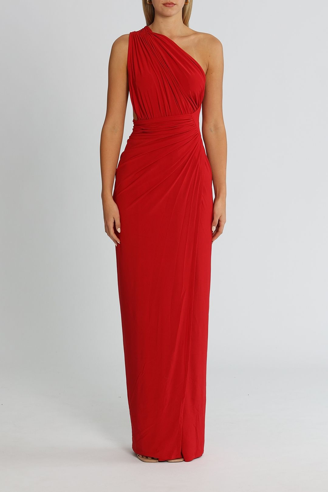 J. Angelique Valeria Gown Red