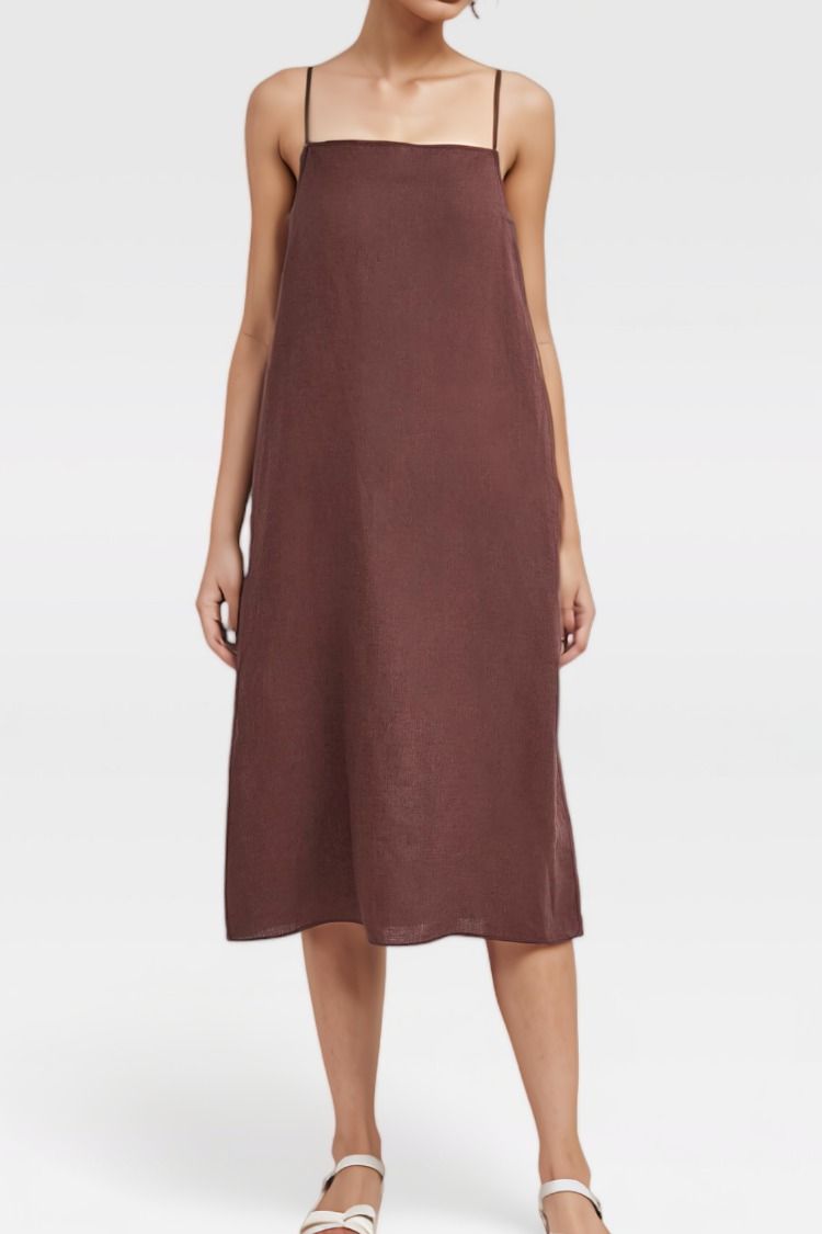 JAC + JACK - Deja Dress Rosen Brown
