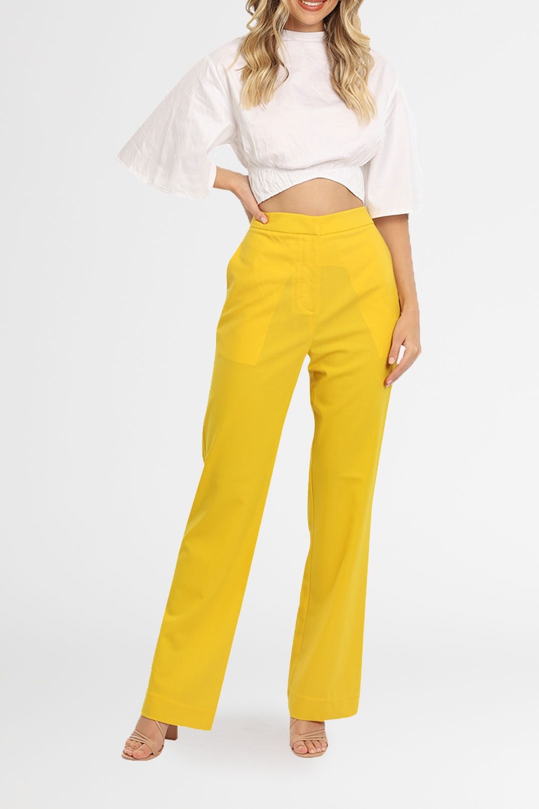 Jac + Jack Met Wool Pant