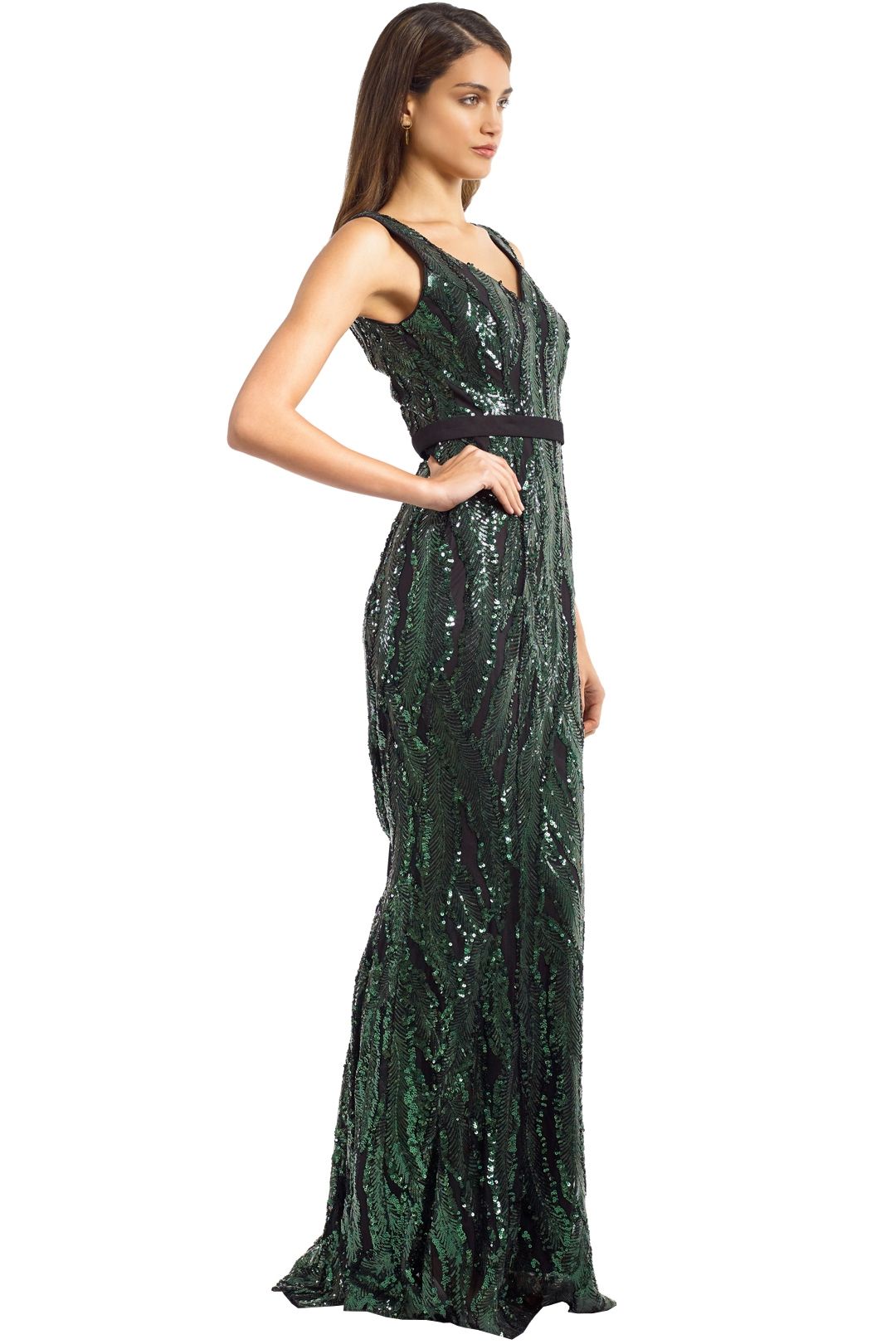 Jadore - J9027 - Aria Gown - Forest - Side