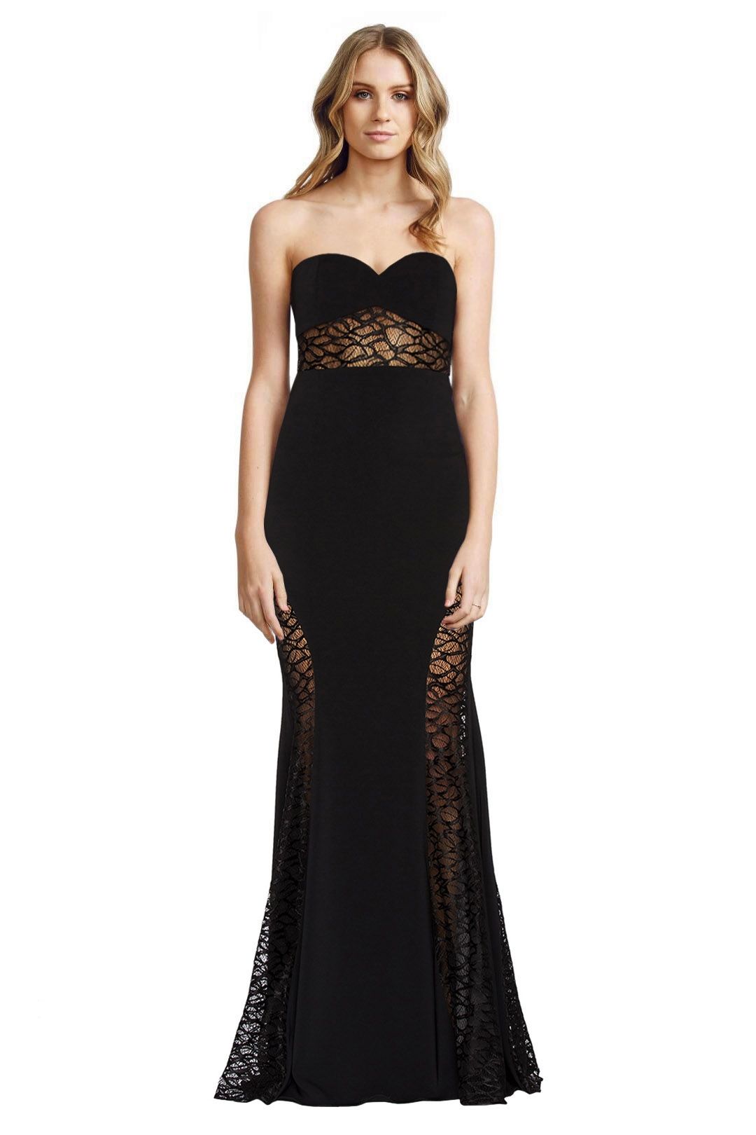 Jay Godfrey - Lott Maxi Dress - Black - Front