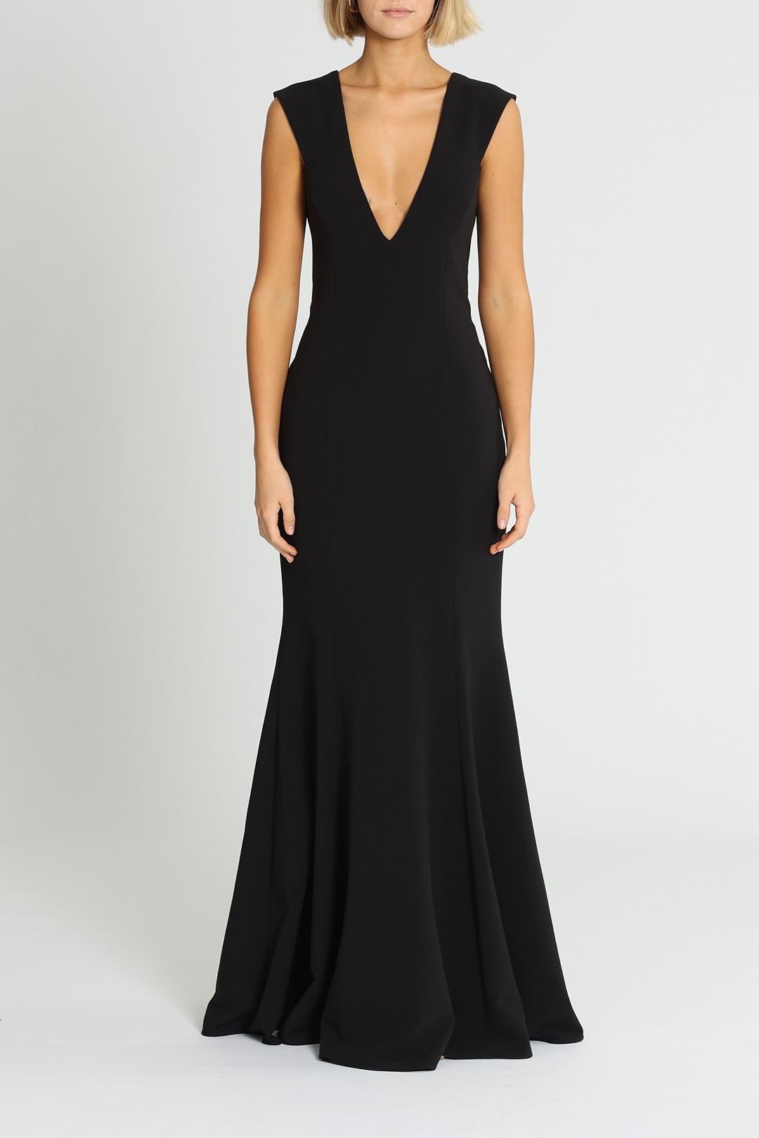 Jay Godfrey Victoria Light Gown Black