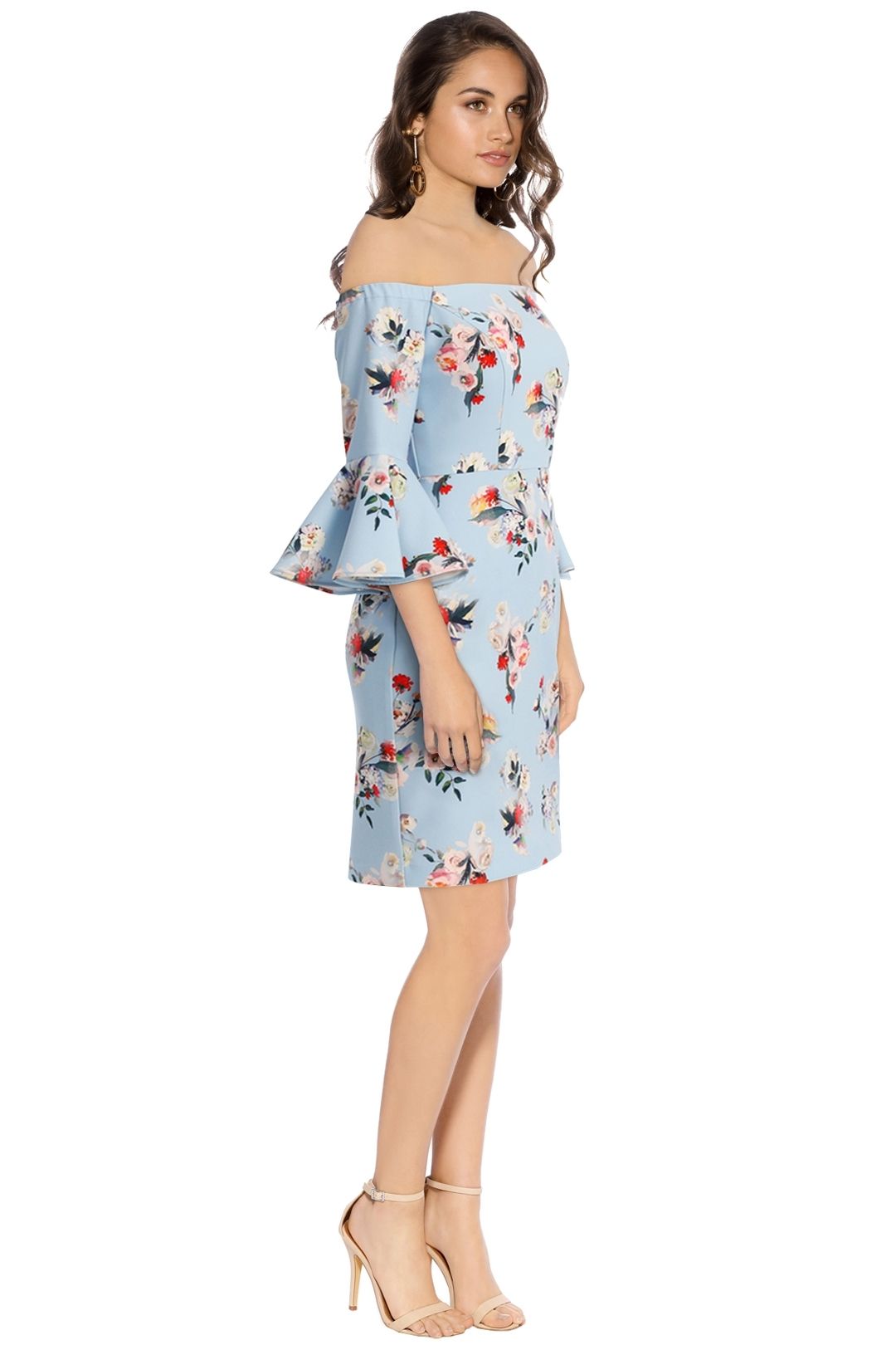 Artise Floral Off Shoulder Dress by Jayson Brunsdon for Rent