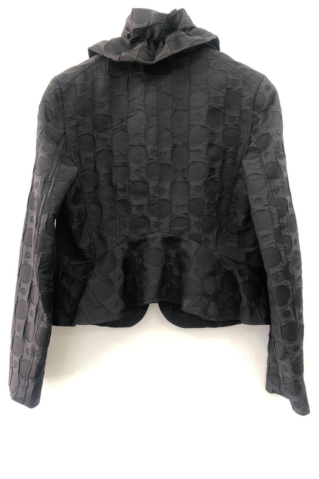 Jigsaw - Black Textured Cropped Jacket