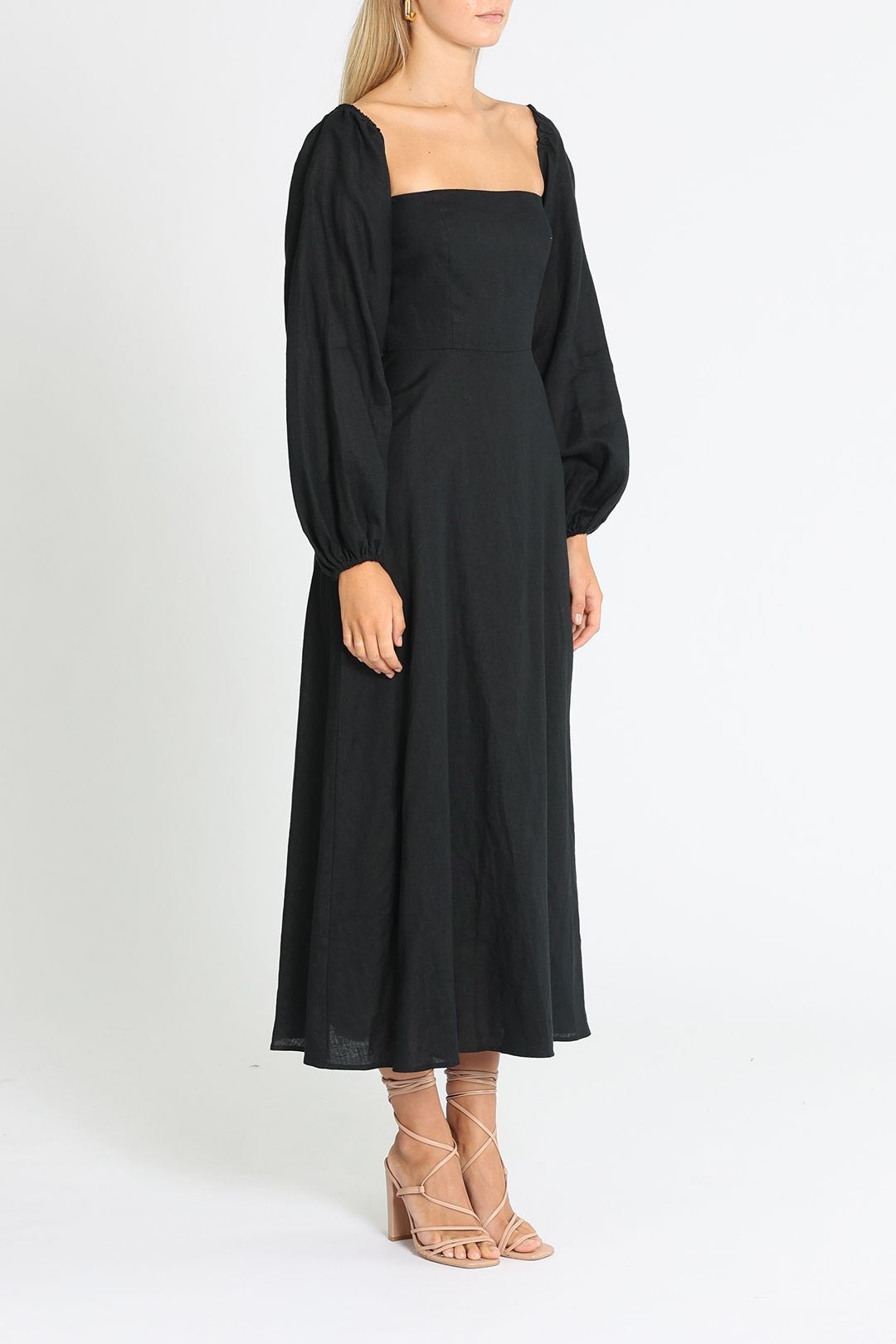 Jillian Boustred Frankie Maxi Dress Black